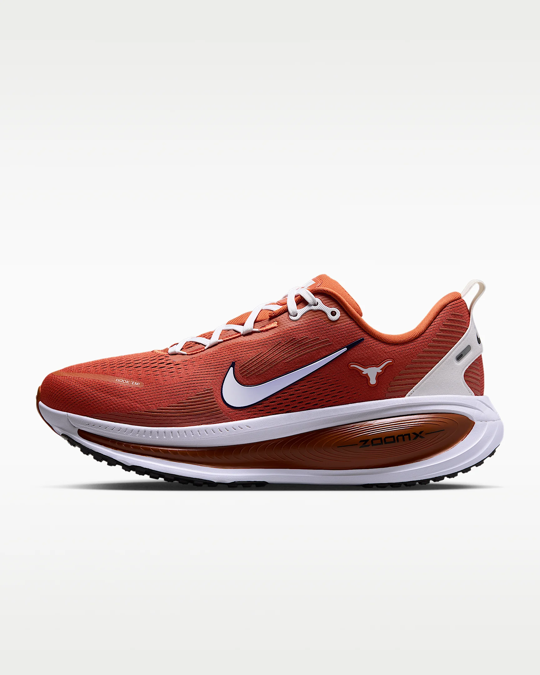 Nike College Vomero 18 (Texas) Men's Road Running Shoes - 1