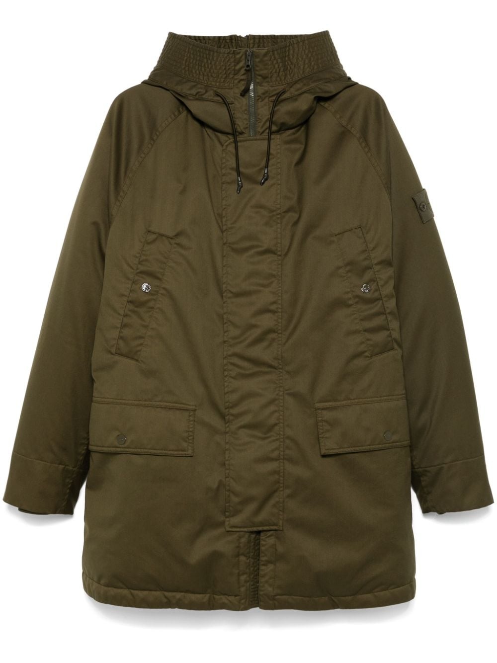 hooded parka - 1