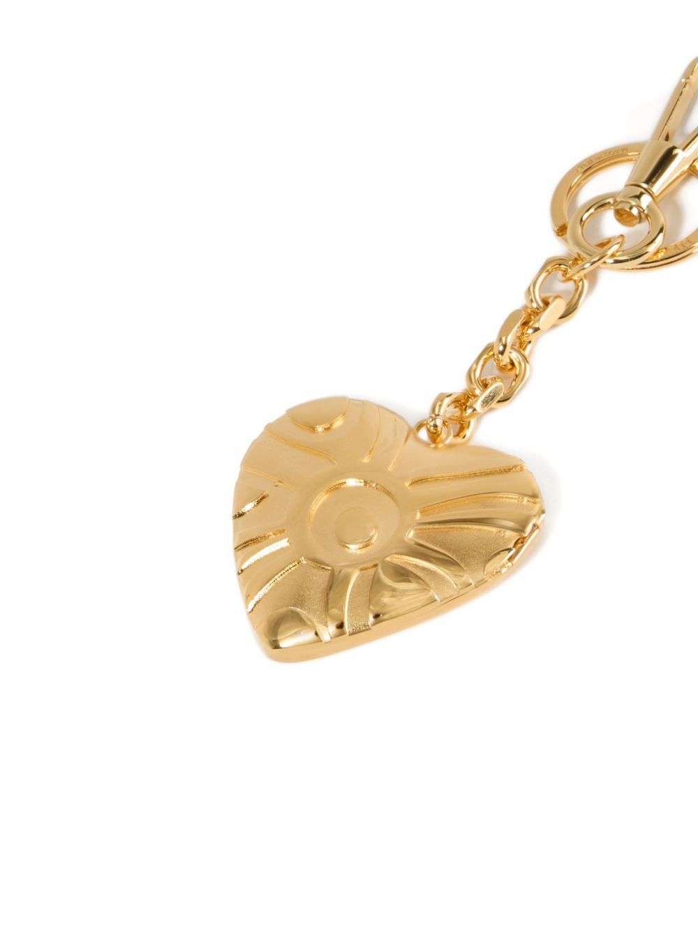 heart mirror keyring - 2