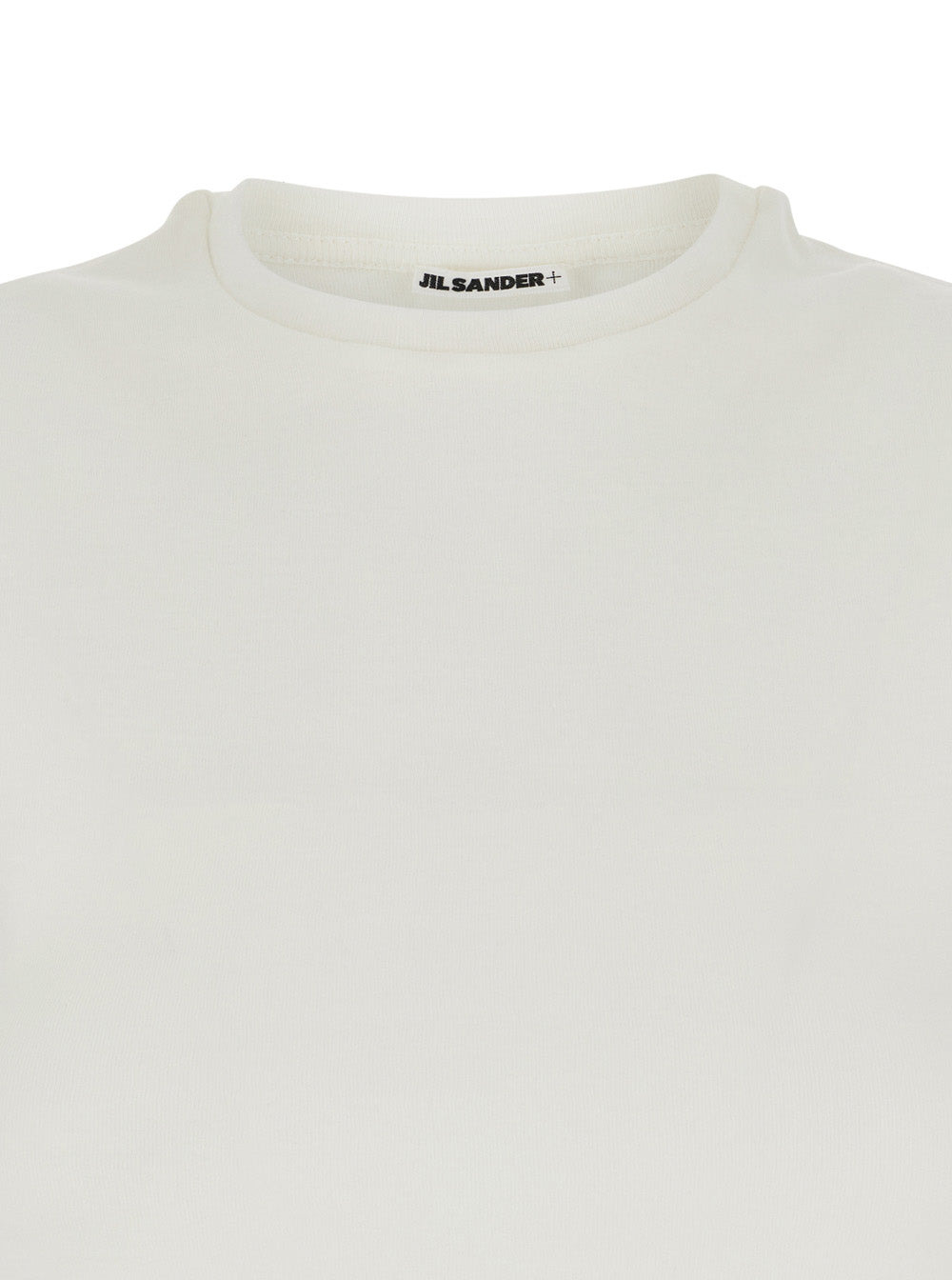 Jil Sander Women Multicolor Crewneck Top With Three-Layer Design And Side Logo In Cotton Woman - 4