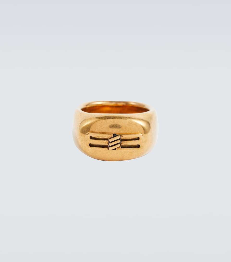 Gold 'BB' Icon Ring - 1