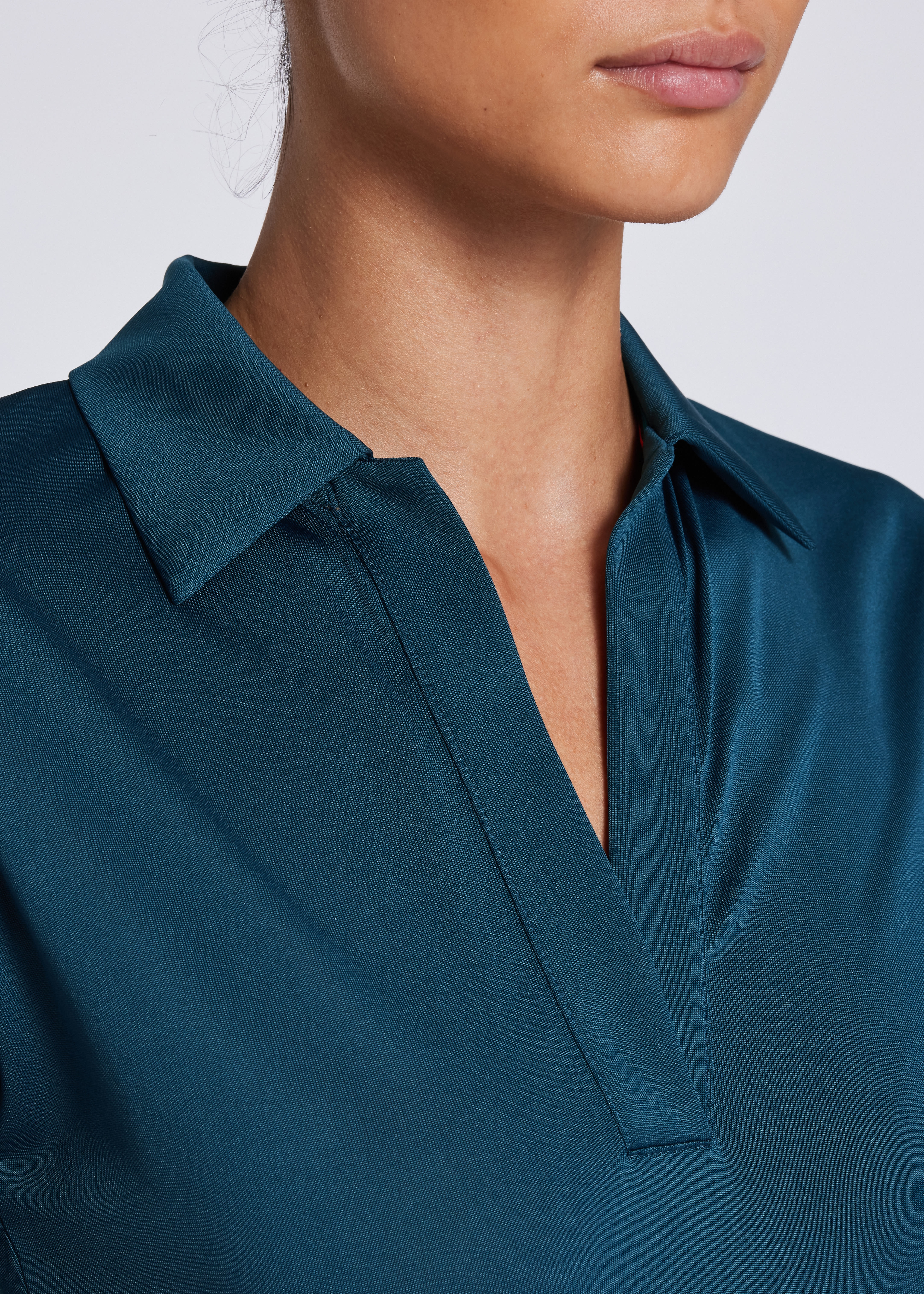 Pleated Polo Dress - 6