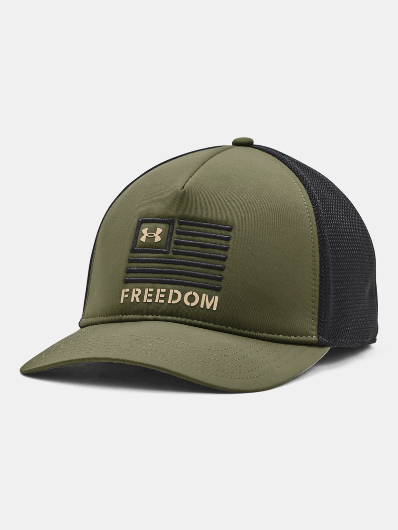 남자의 UA Freedom Trucker 모자 - 1