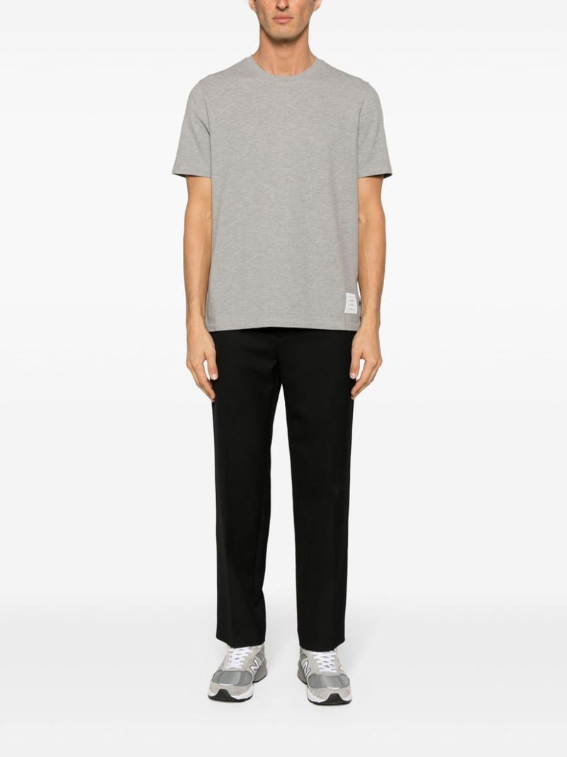 Thom Browne RWB-stripe piqué T-shirt outlook