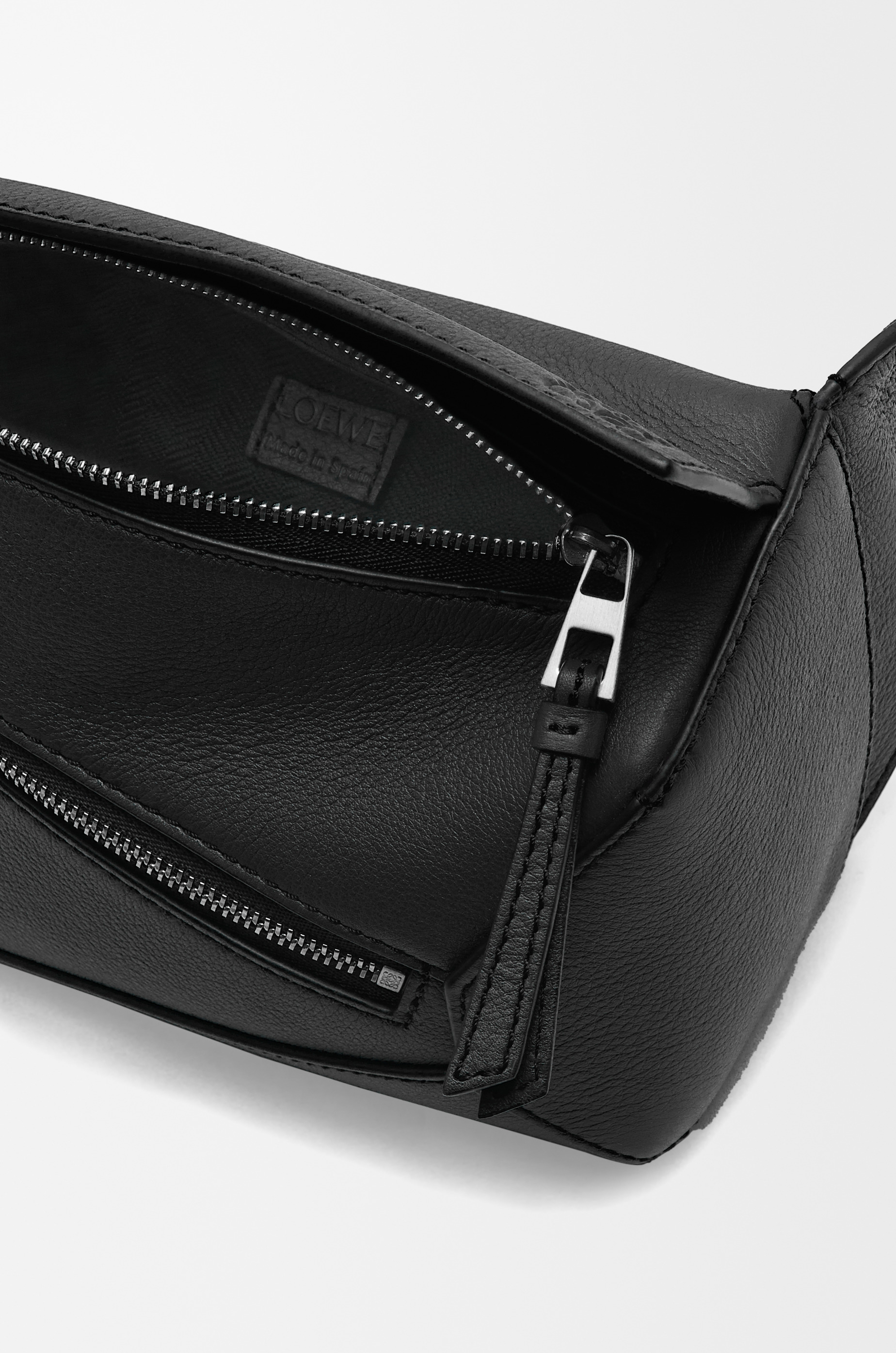 Mini Puzzle bumbag in classic calfskin - 7