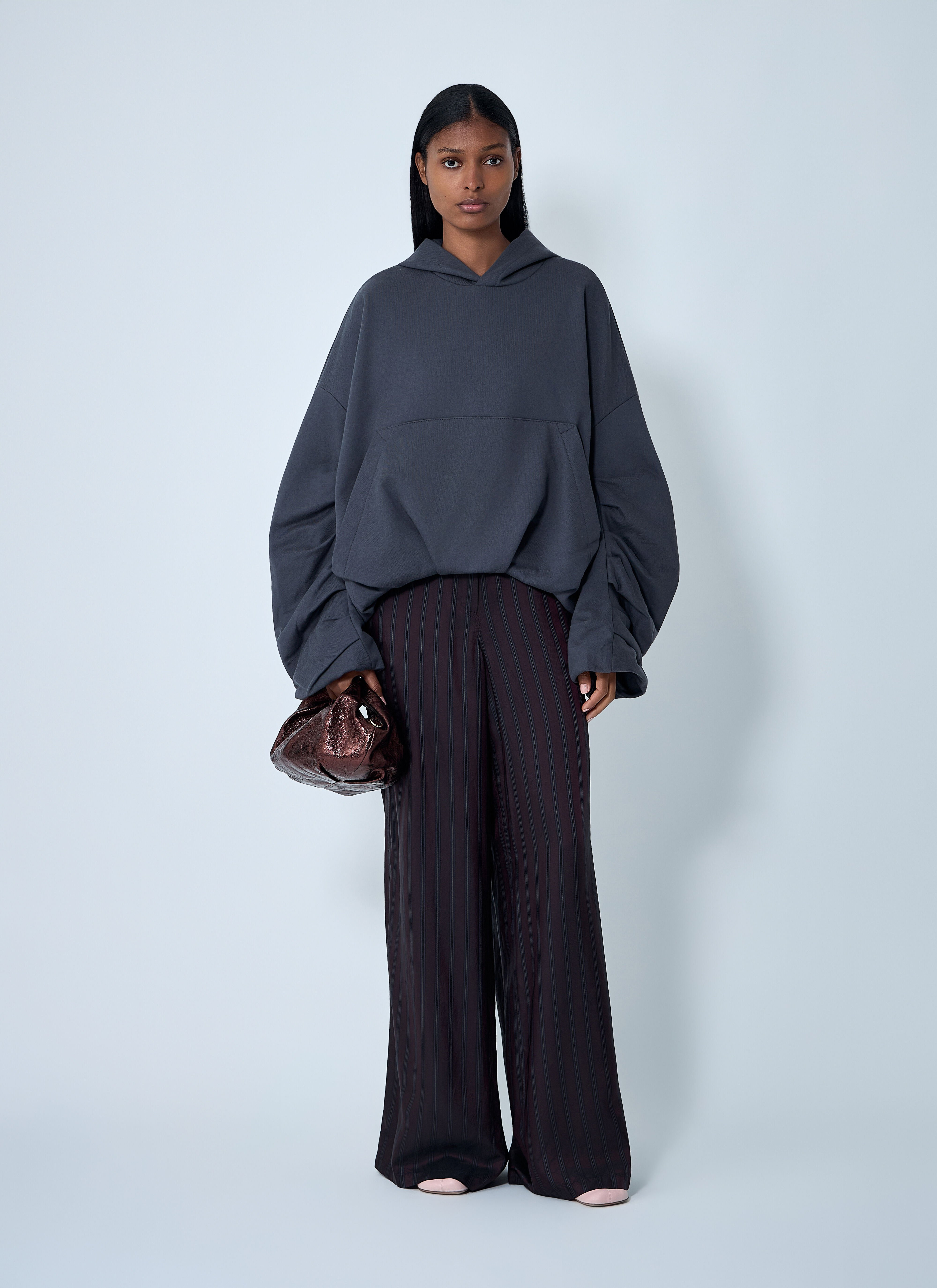 Hooded Cotton Sweatshirt - 2