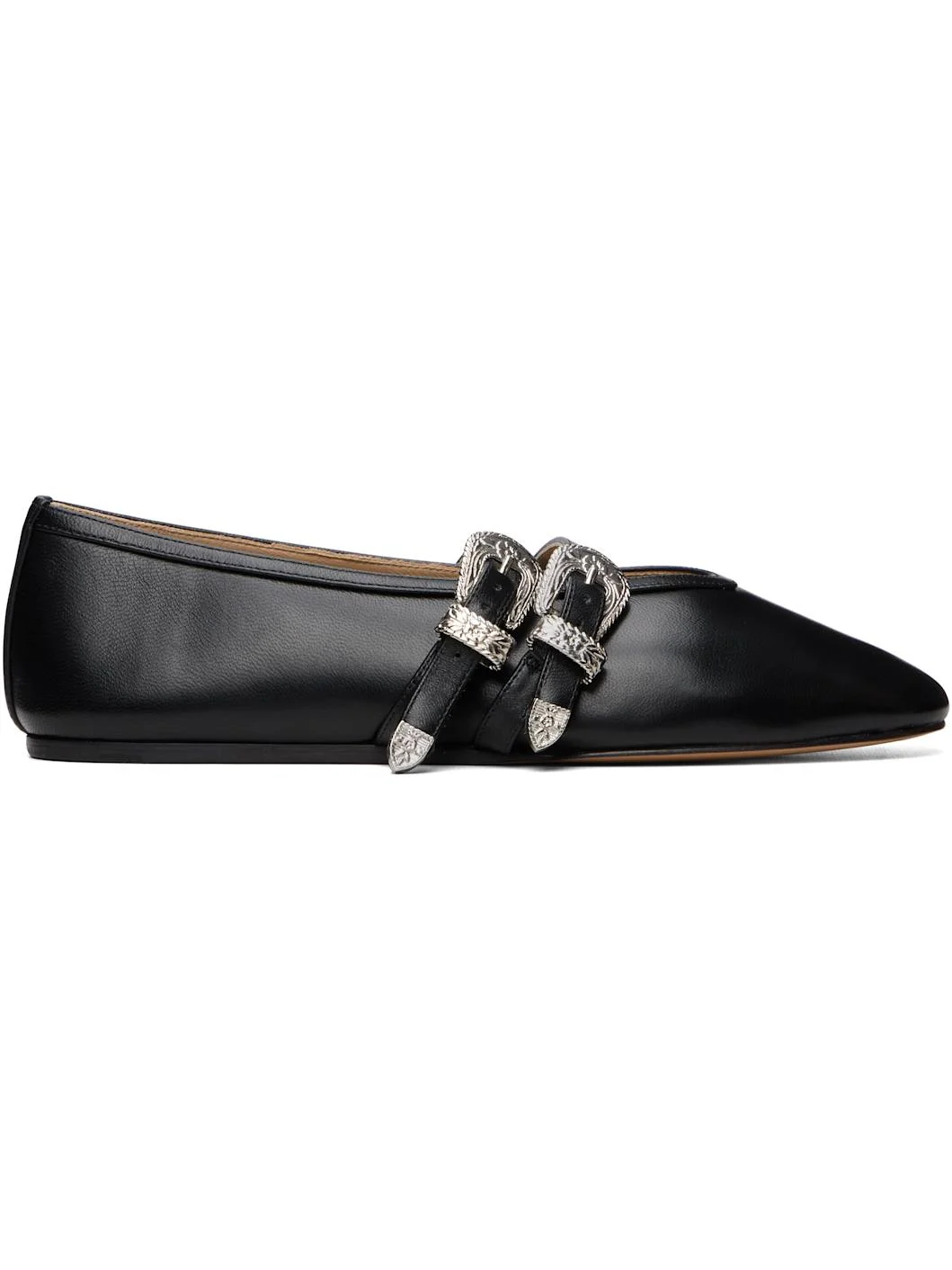 Black Ballet Claudia Slipper Flats - 1
