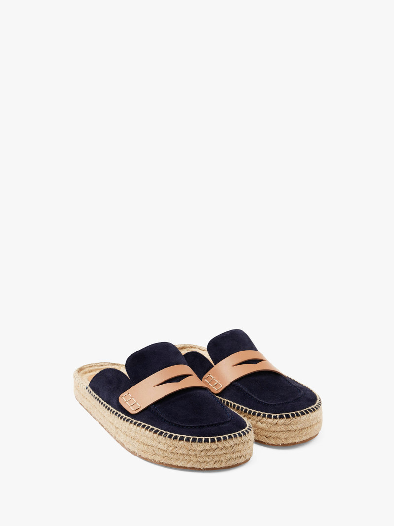 JW Anderson SUEDE ESPADRILLE LOAFER MULES outlook