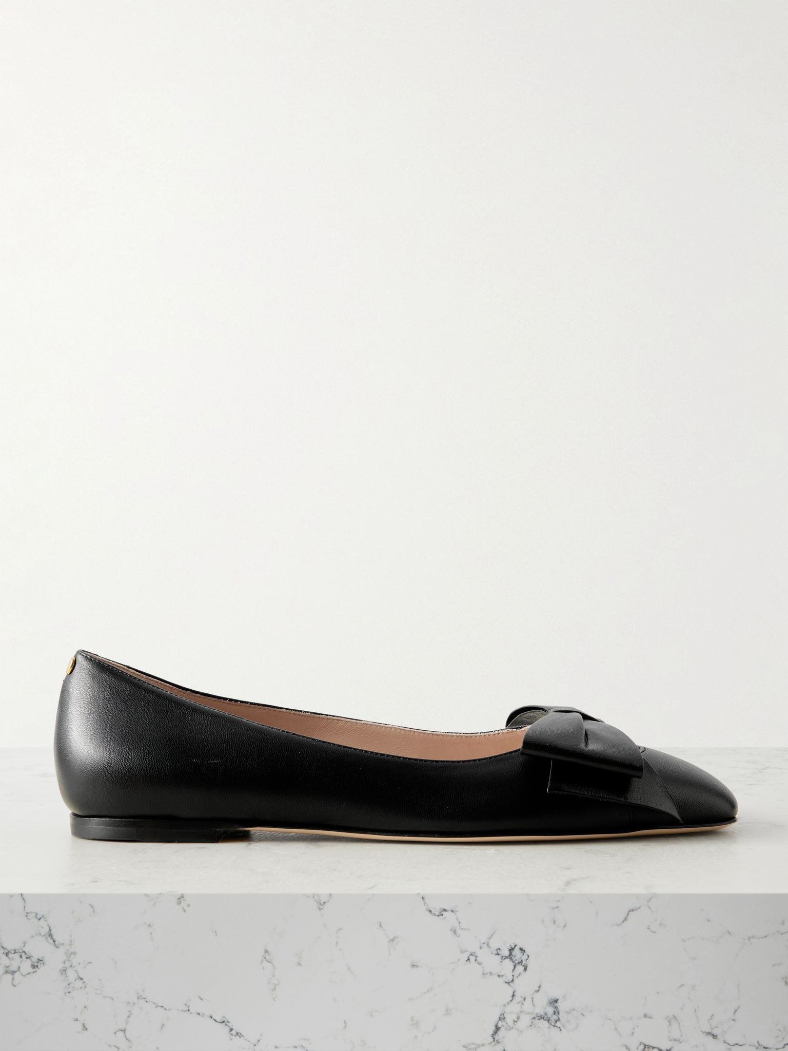 Bowow leather ballet flats Black - 1