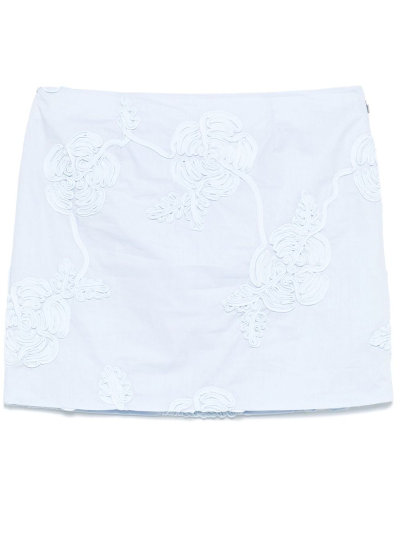 cotton mini skirt 1
