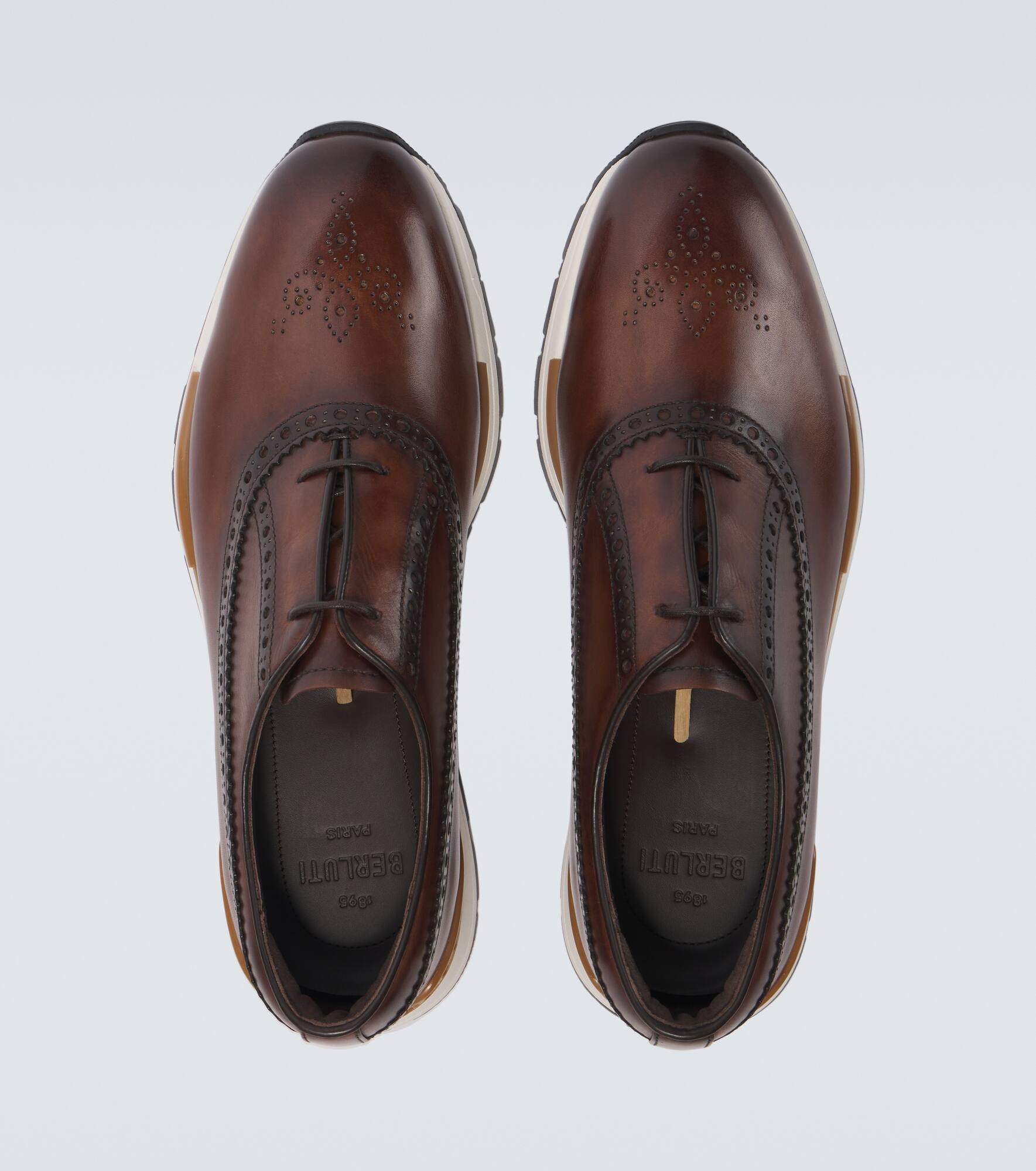 Fast Track leather sneakers - 4
