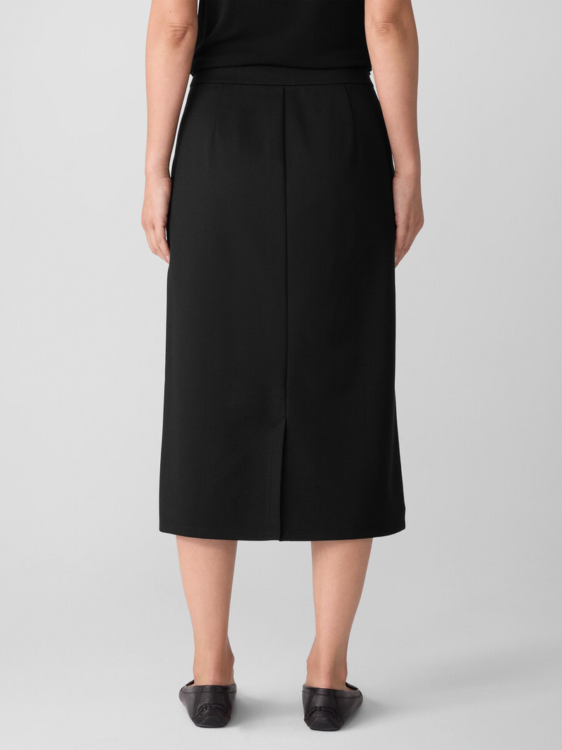 Washable Flex Ponte Straight Skirt 4