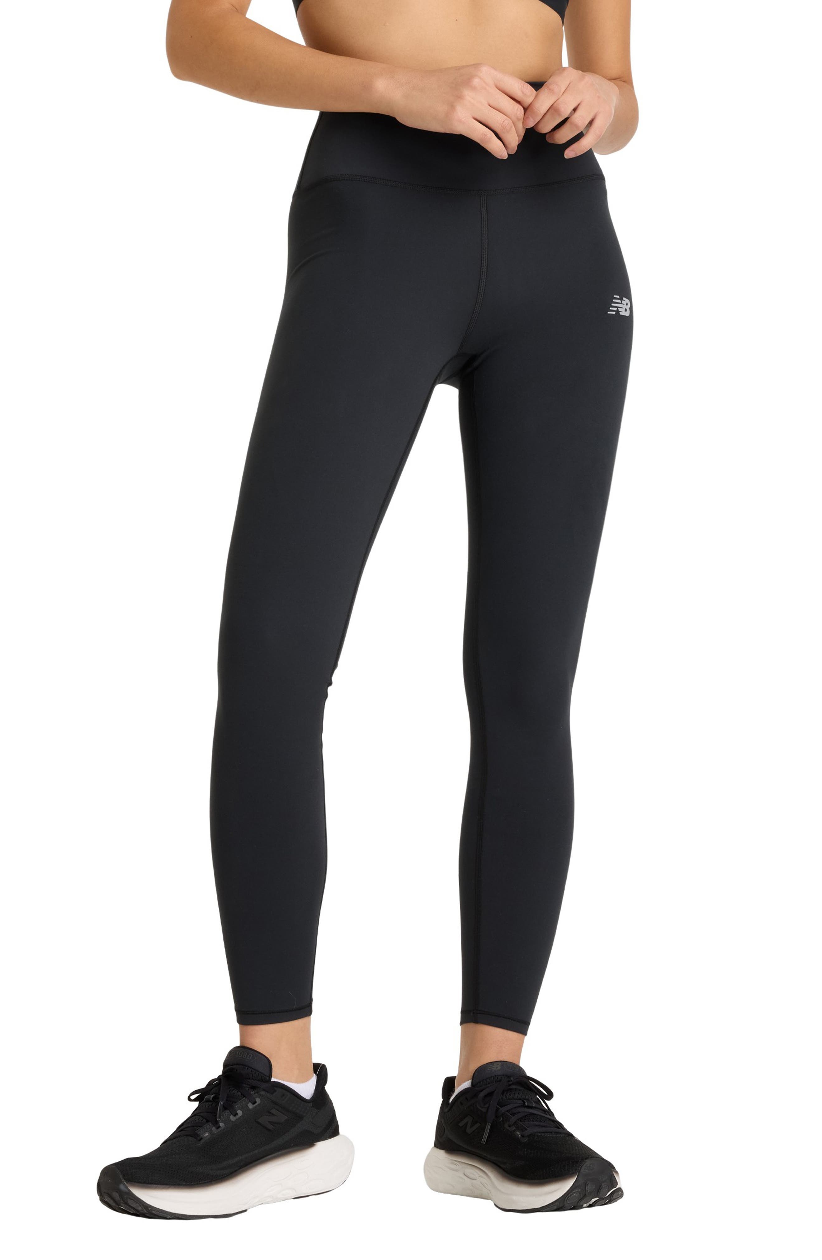 New Balance NB Harmony High Rise Performance Leggings in Black at Nordstrom - 1