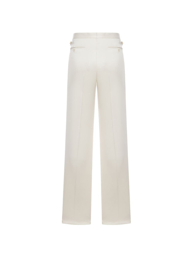 TOM FORD double-pleat silk trousers outlook