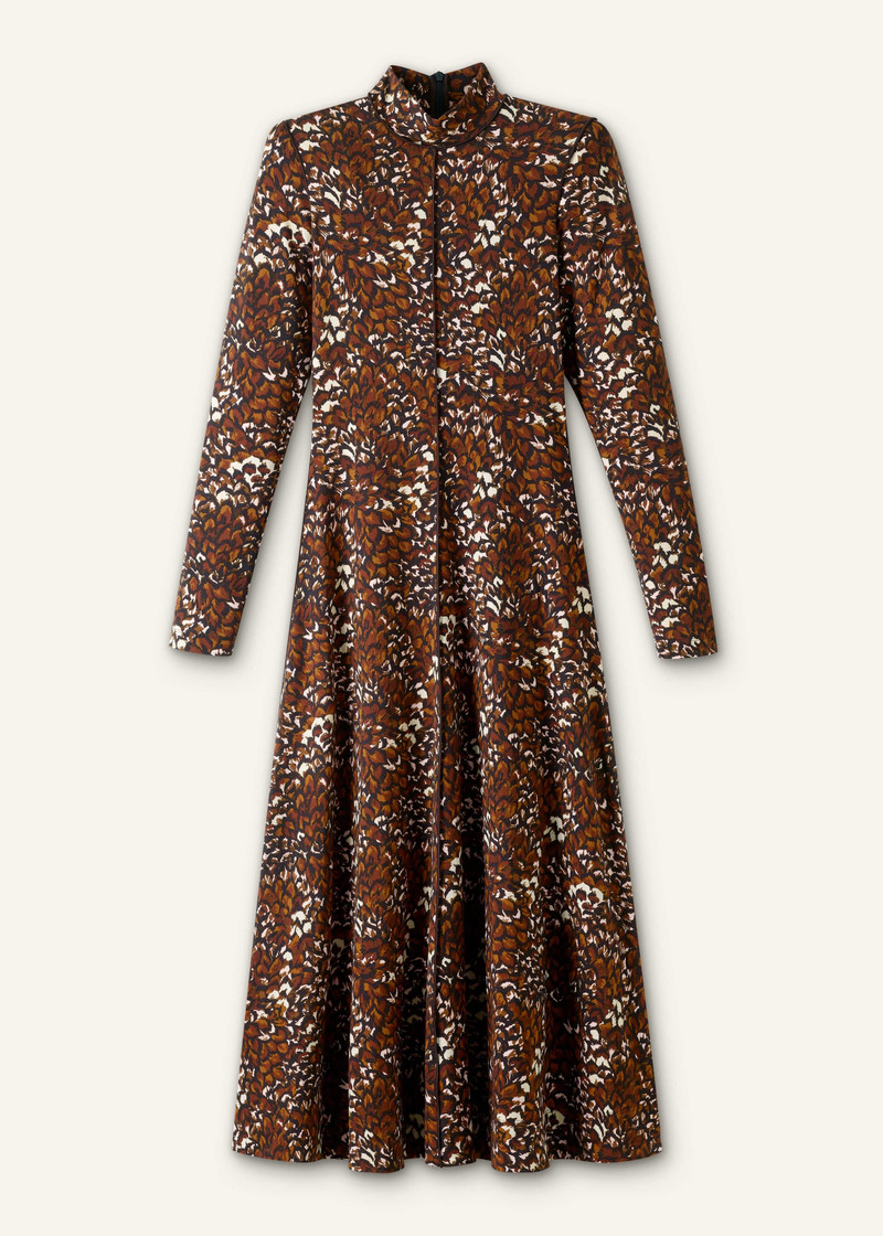 High Neck Maxi Dress - 1
