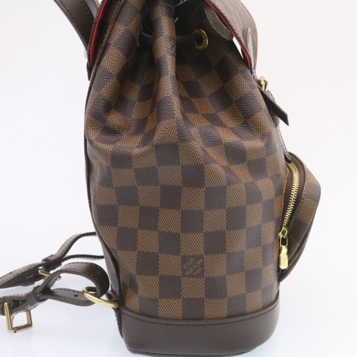 LOUIS VUITTON Damier Ebene Montsouris MM Backpack N51143 - 3