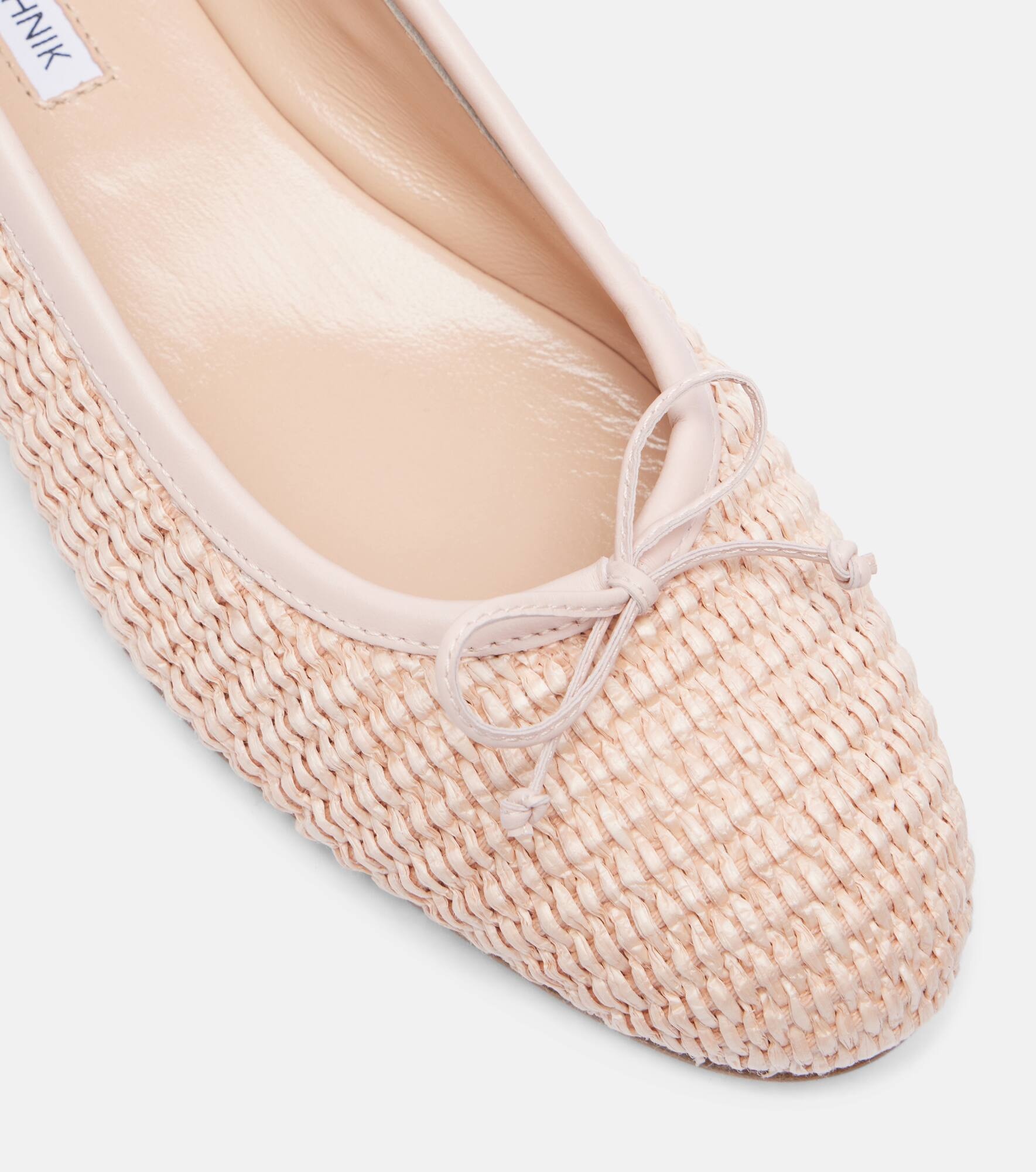 Veralli raffia ballet flats - 5