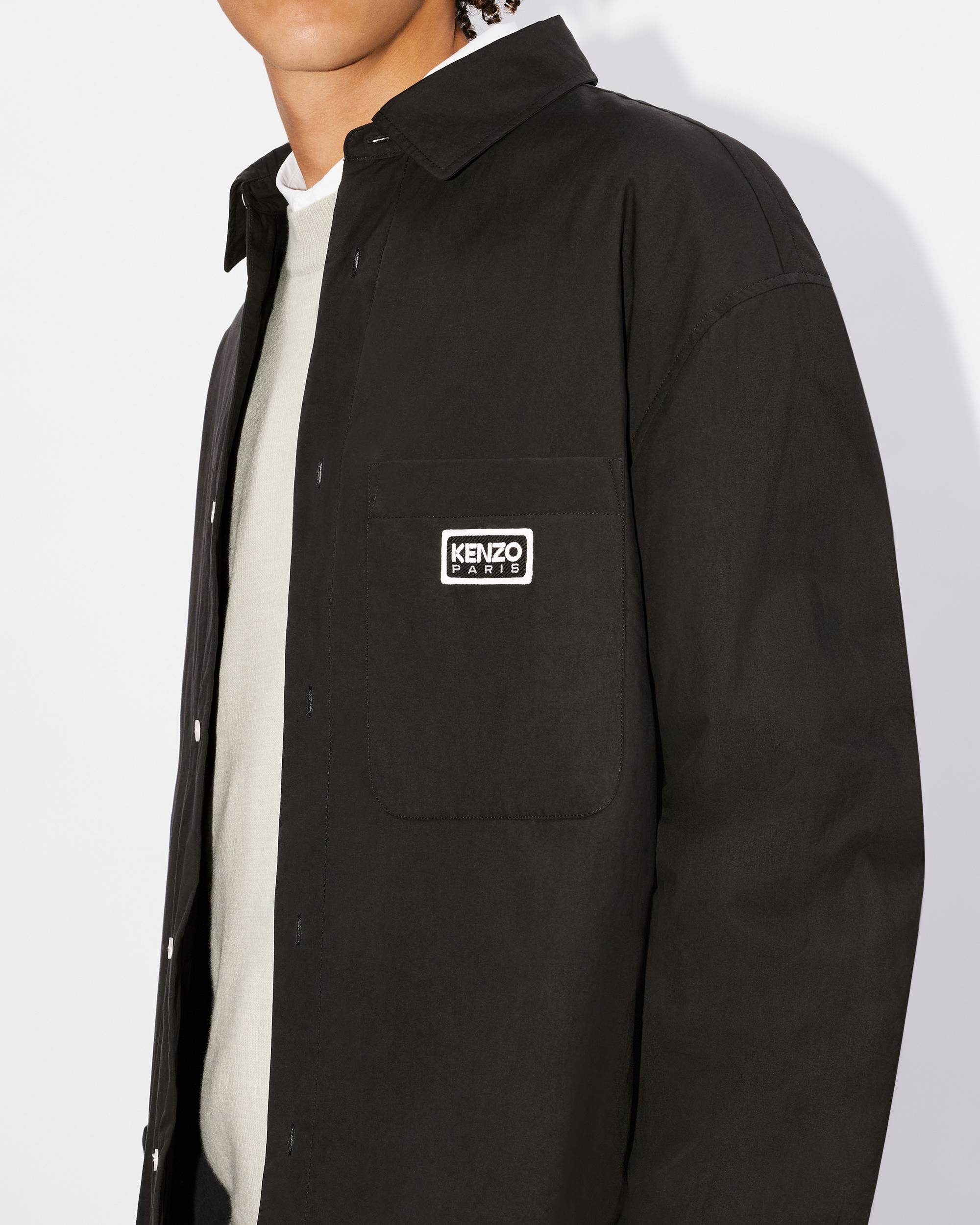 Bicolor KENZO Paris' padded unisex shirt jacket - 4