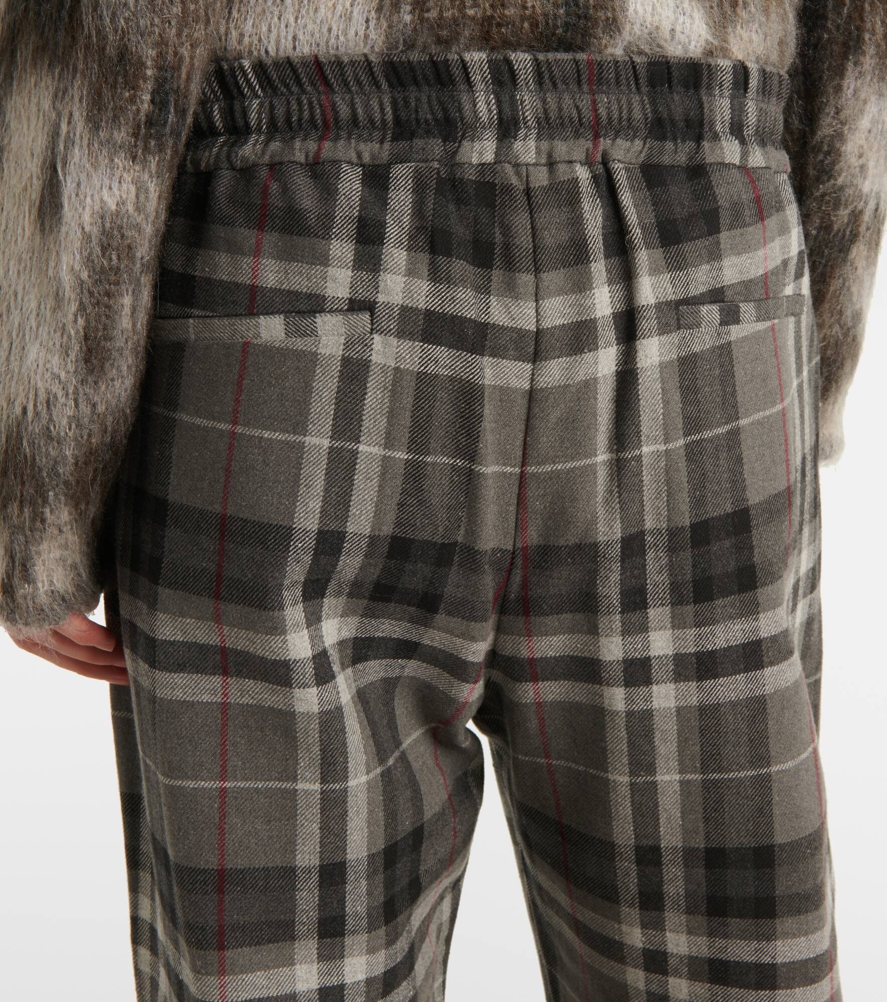 Cotton-blend sweatpants - 6