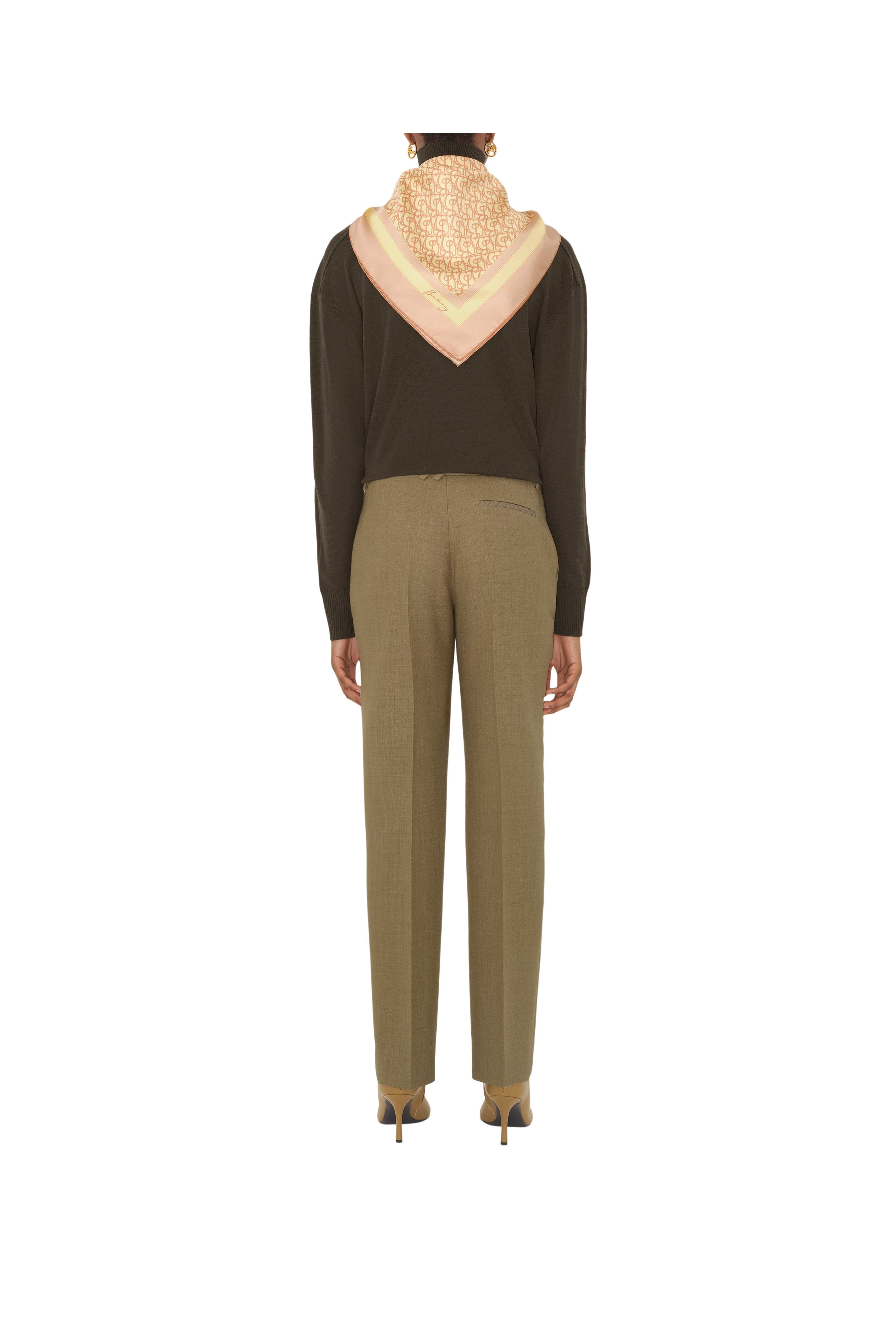 burberry B Charm Silk Scarf in Teacup at Nordstrom - 3