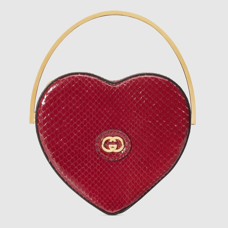 Broadway mini python top handle bag 1