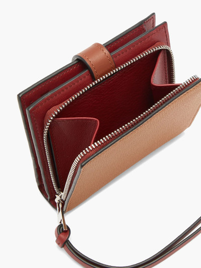 Loewe Anagram-debossed grained-leather wallet outlook