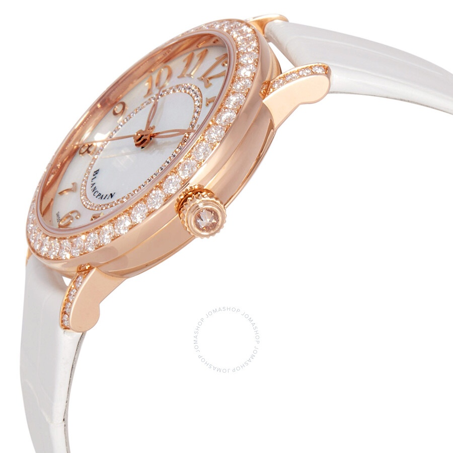 Blancpain Ladybird Automatic Diamond Ladies Watch 3660-2954-W55A - 2