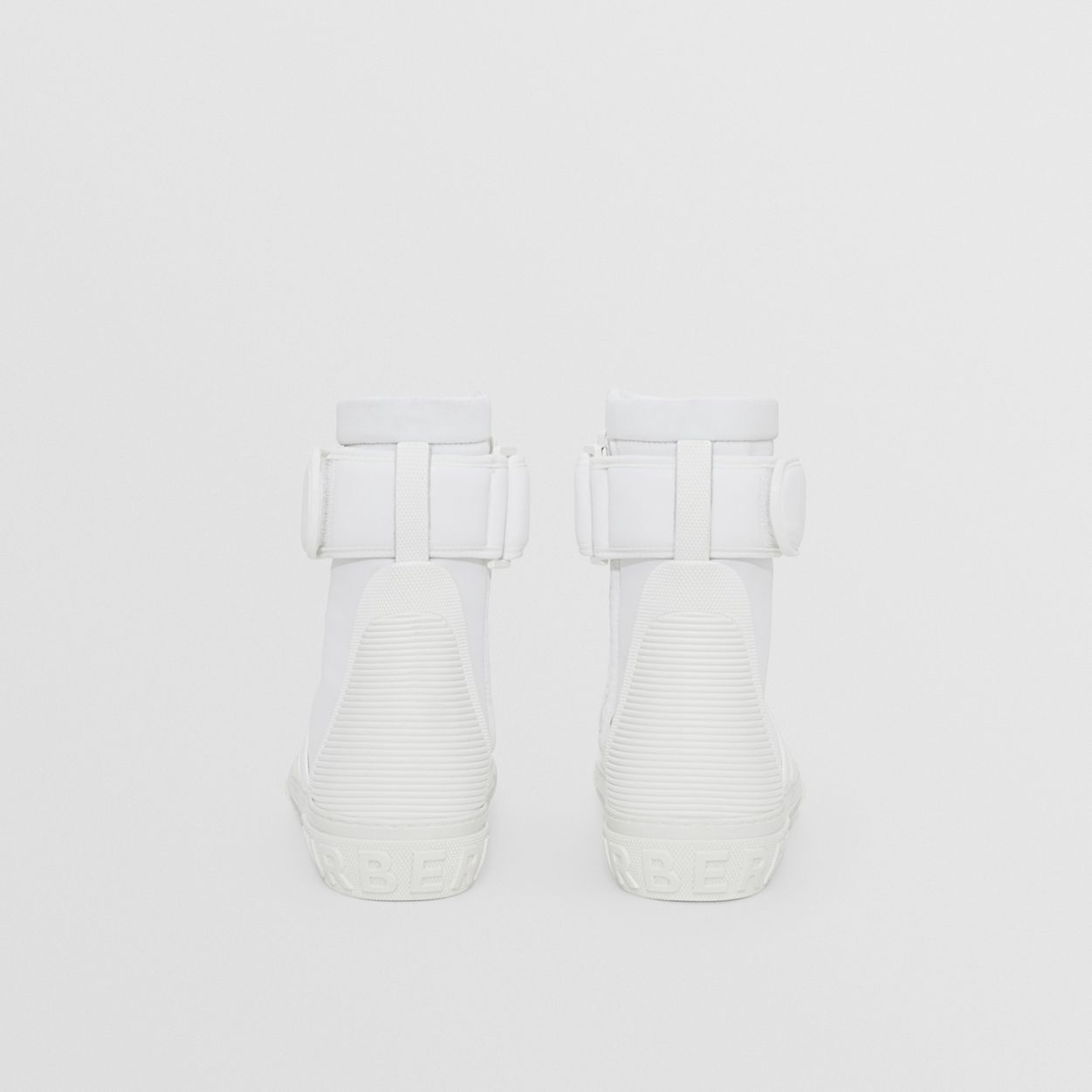 Stretch Nylon and Rubber Sub High-top Sneakers - 5