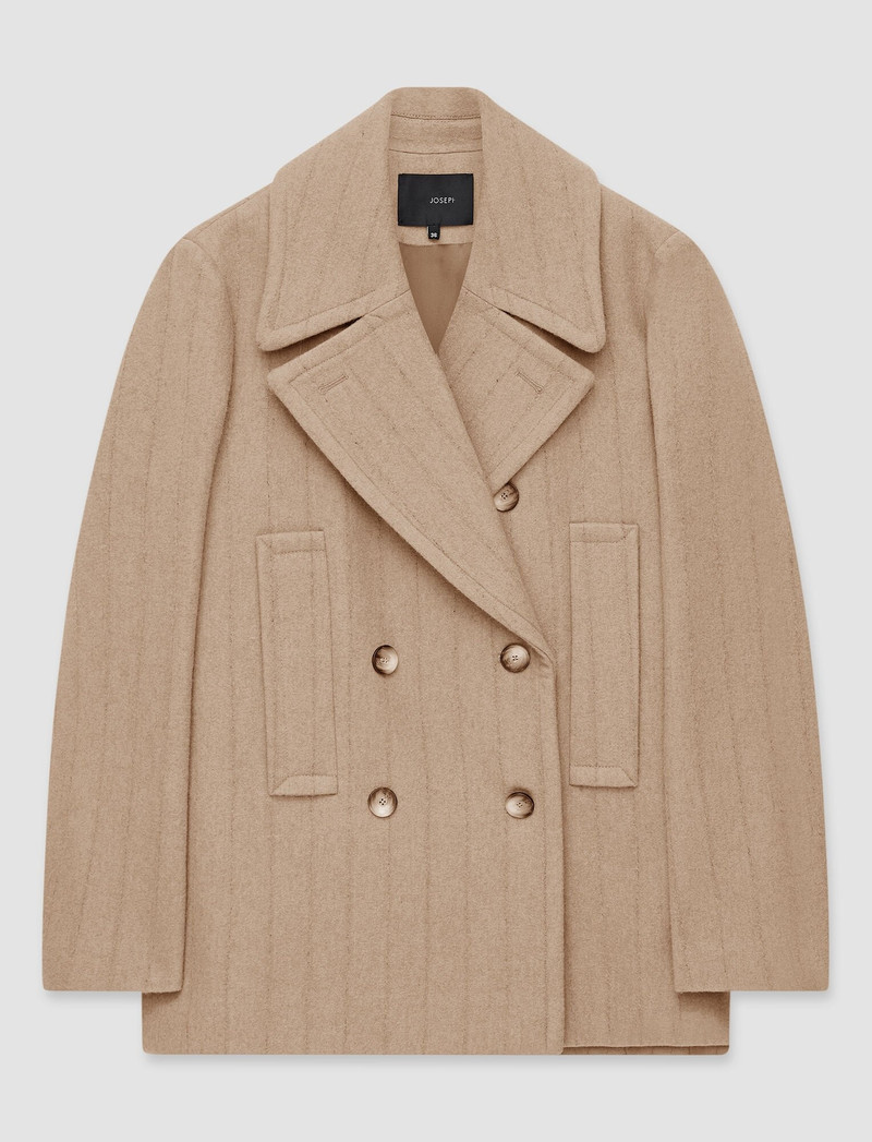 Shadow Pinstripe Claude Coat 1