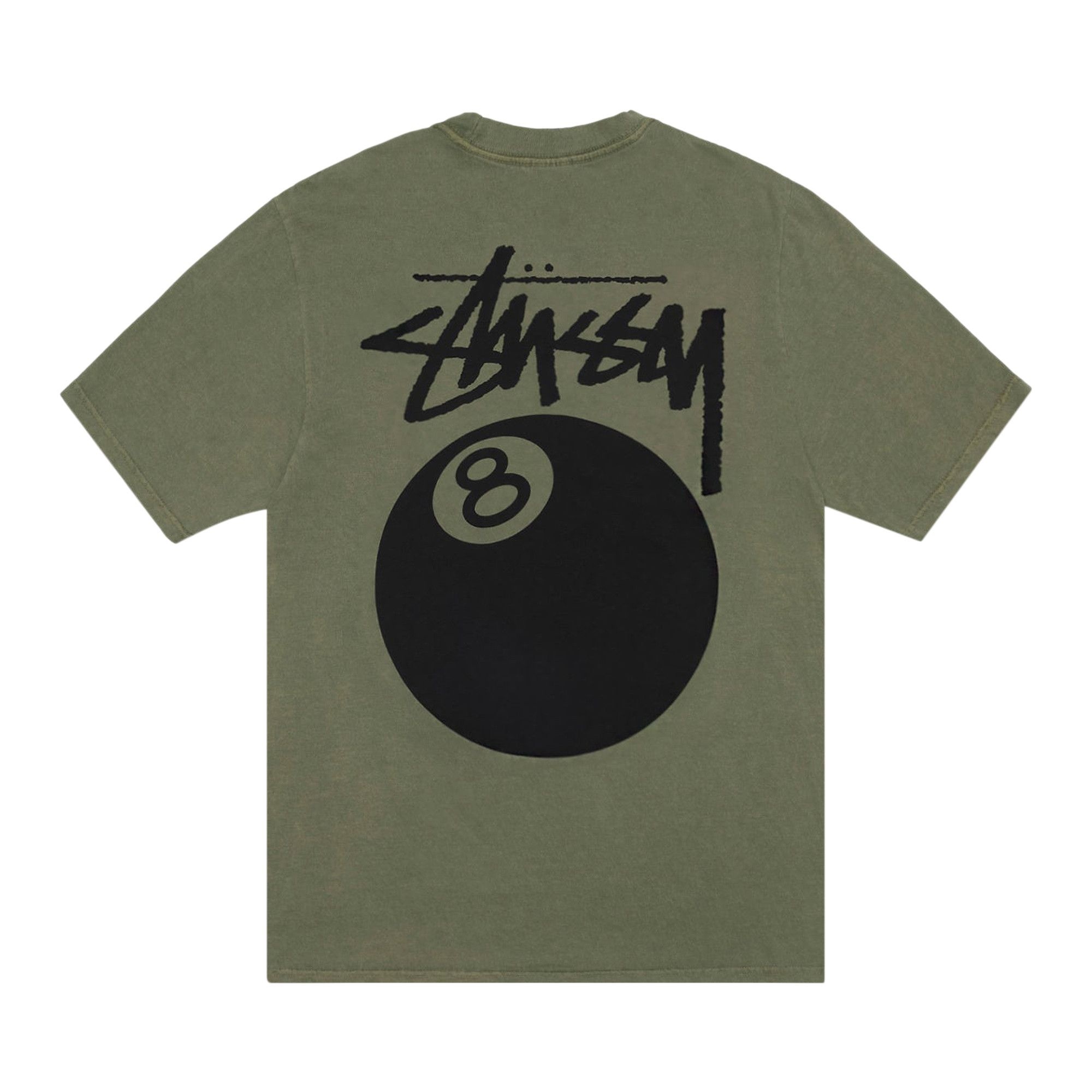 Stussy 8 Ball Tee 'Olive' - 2