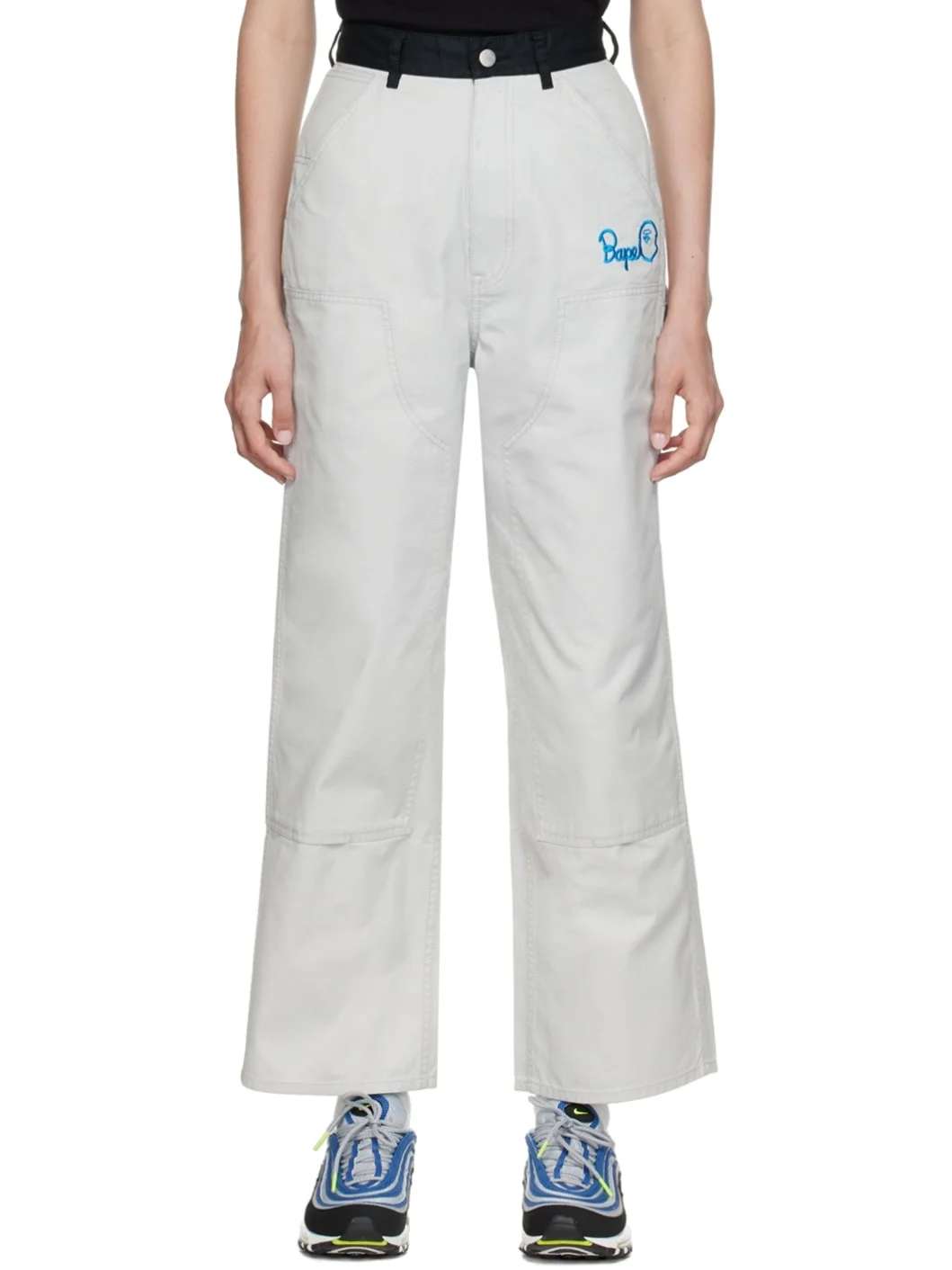 Gray Painter Trousers - 1