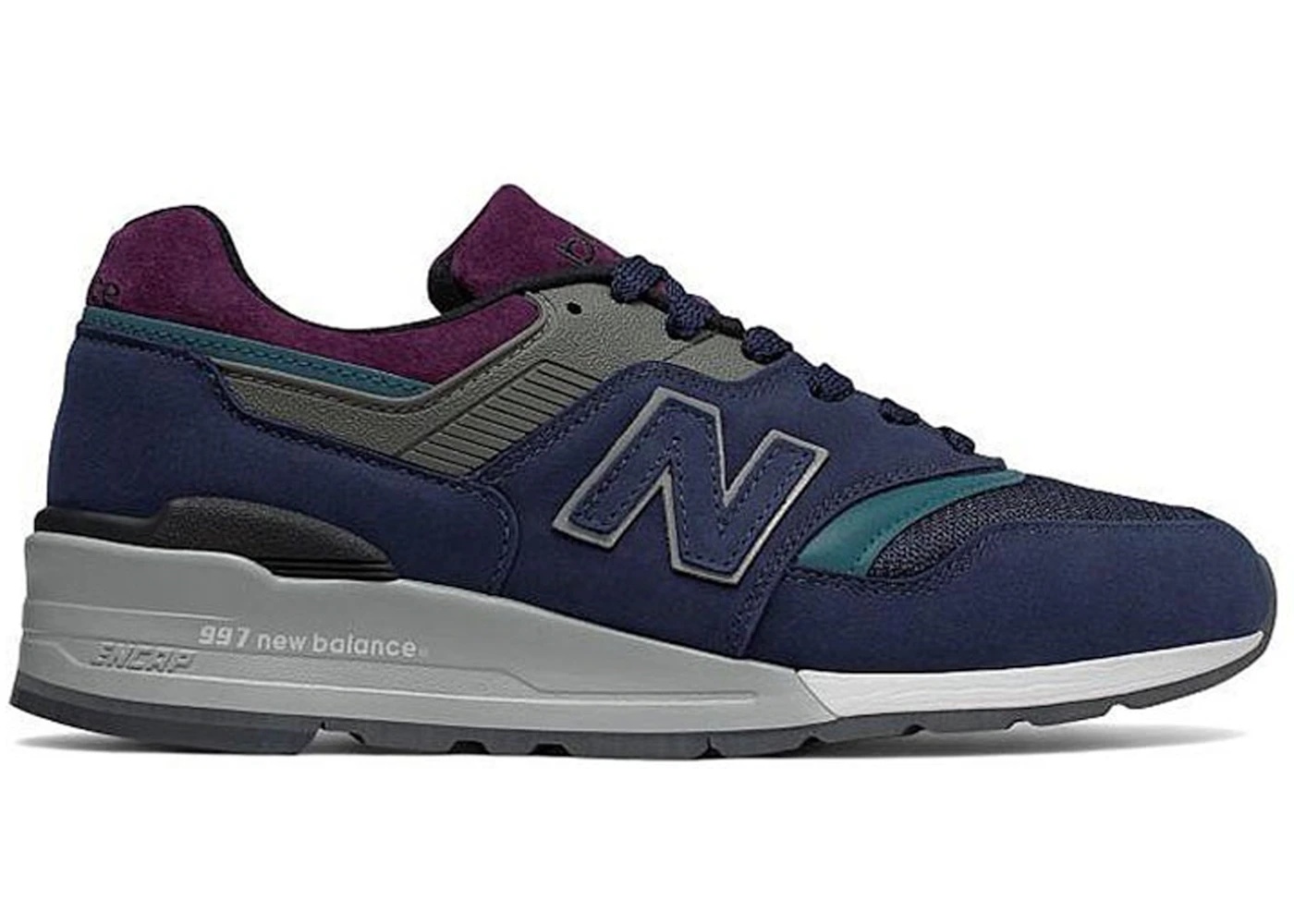 スニーカー New Balance 997 Northern Lights Navy Grey M997PTB New Balance New Balance 997 Northern Lights Navy Grey