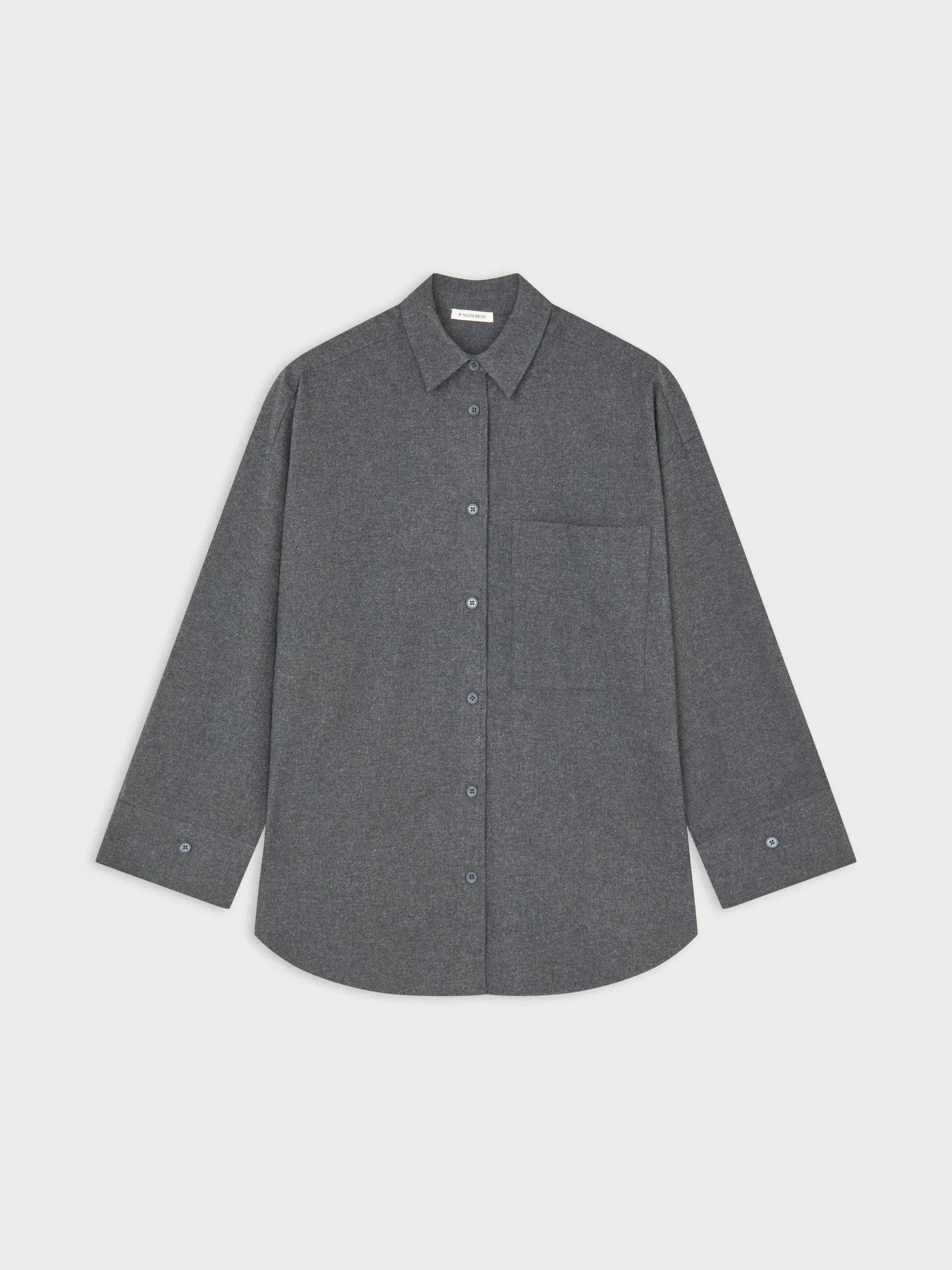 Derris Flannel organic cotton shirt - 1