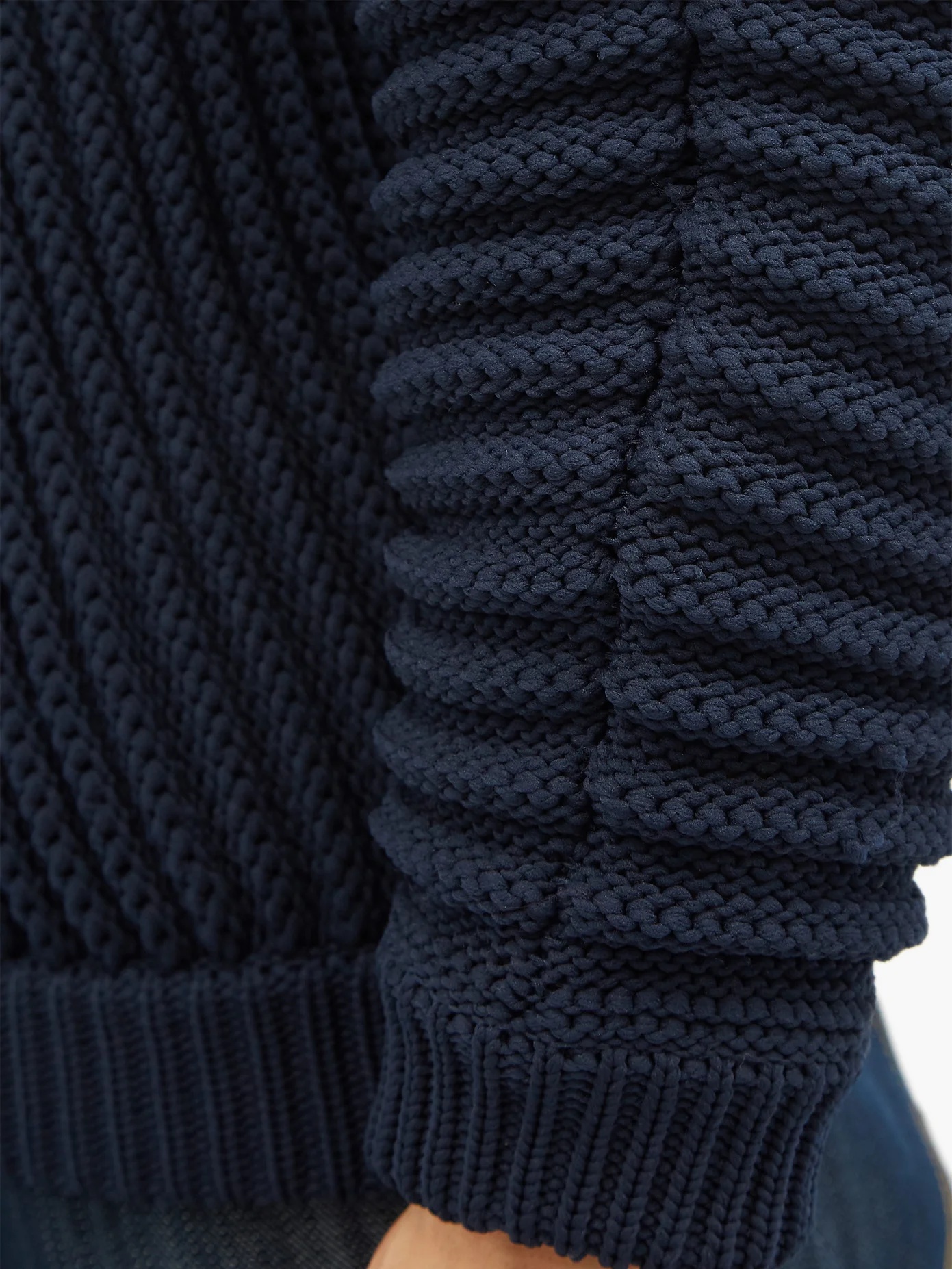 Ribbed-knit sweater - 3