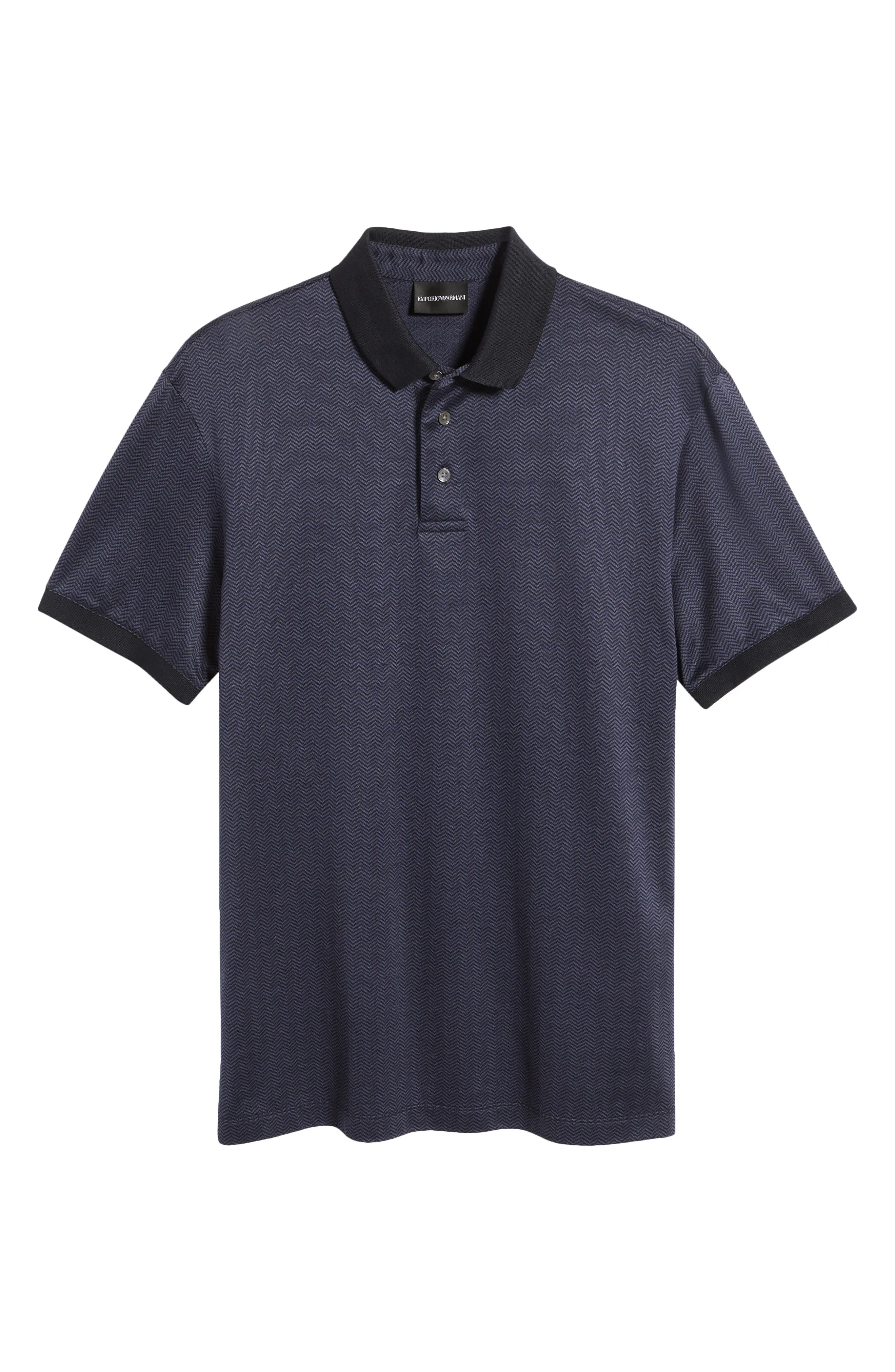 Chevron Lyocell & Cotton Polo - 5