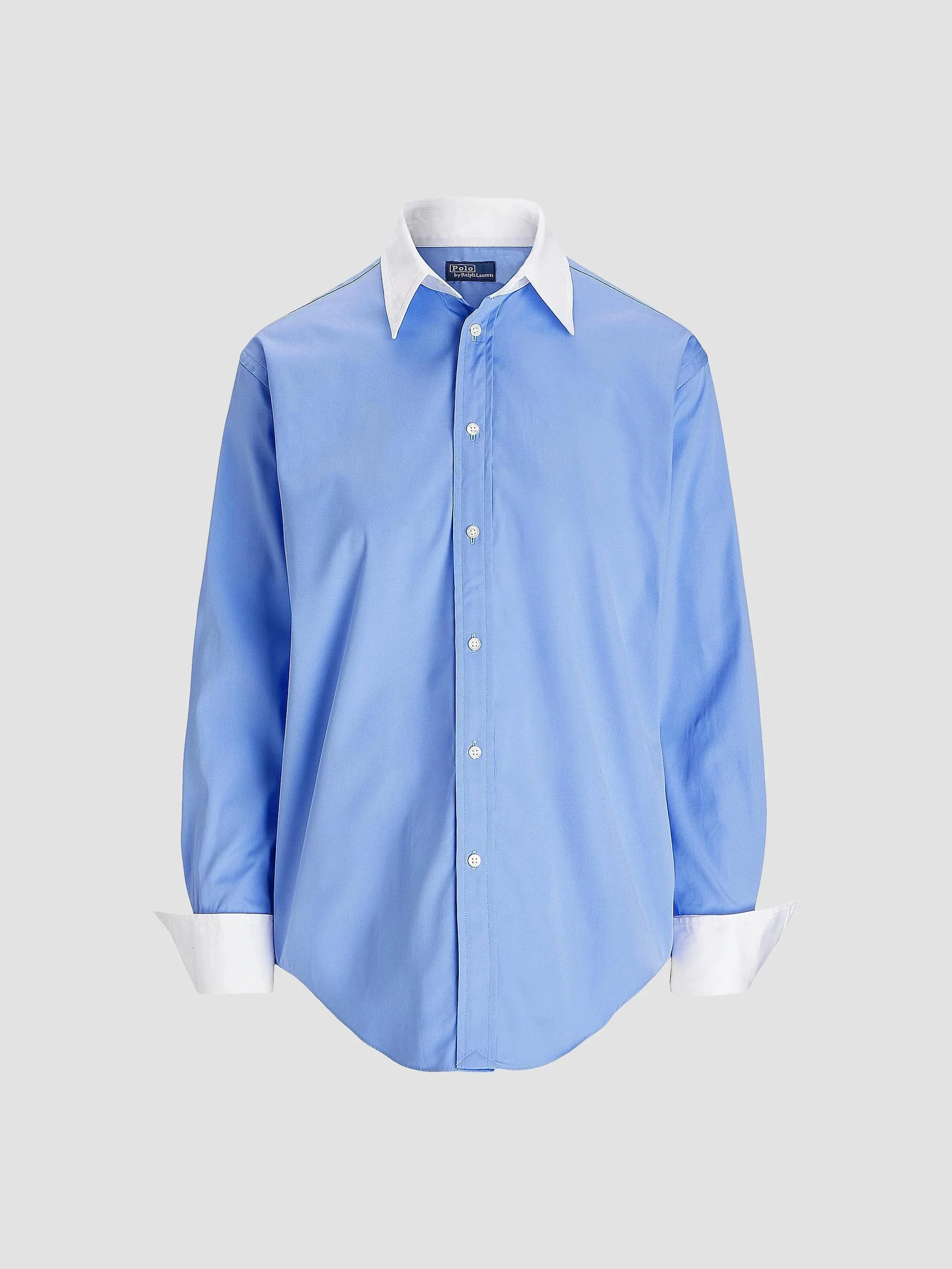 Women's Relaxed Fit Cotton Shirt - Chopin Blue - 1