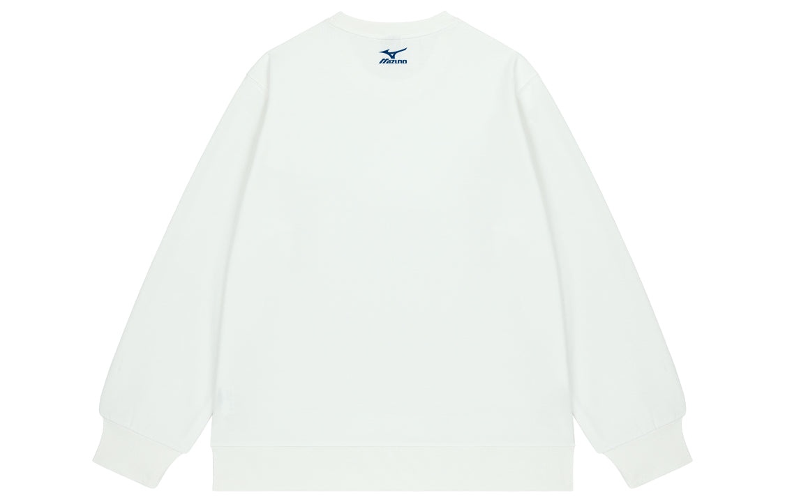 Mizuno Casual Graphic Sweater 'White' A2CA2A43 - 2