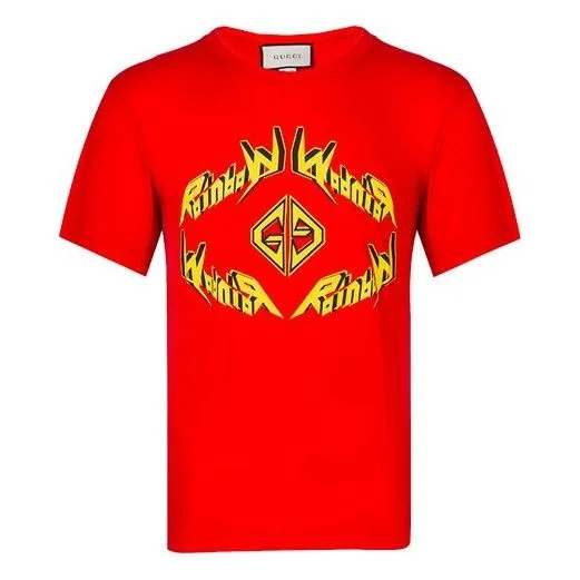 Gucci Short sleeves Tee 'Red' 493117-XJAKJ-6063 - 1