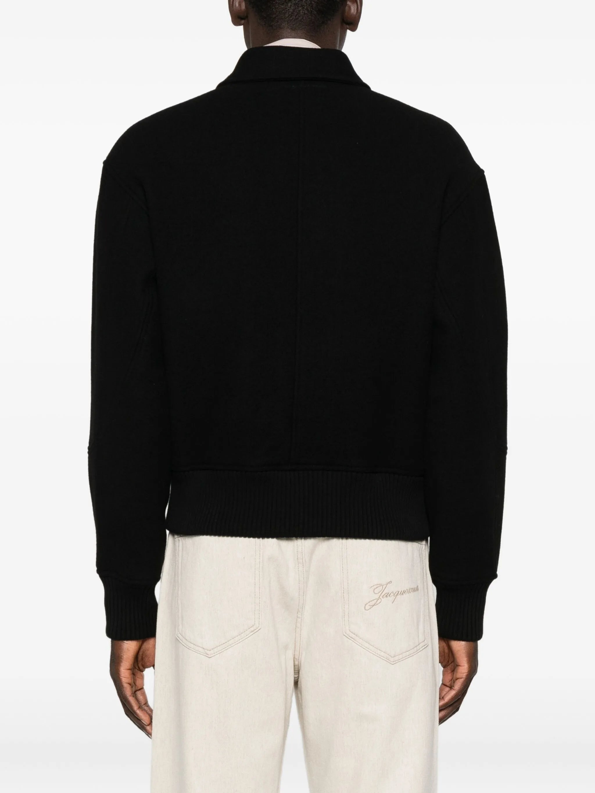 Jacquemus Button-fastening Ribbed-hem Jacket - 2