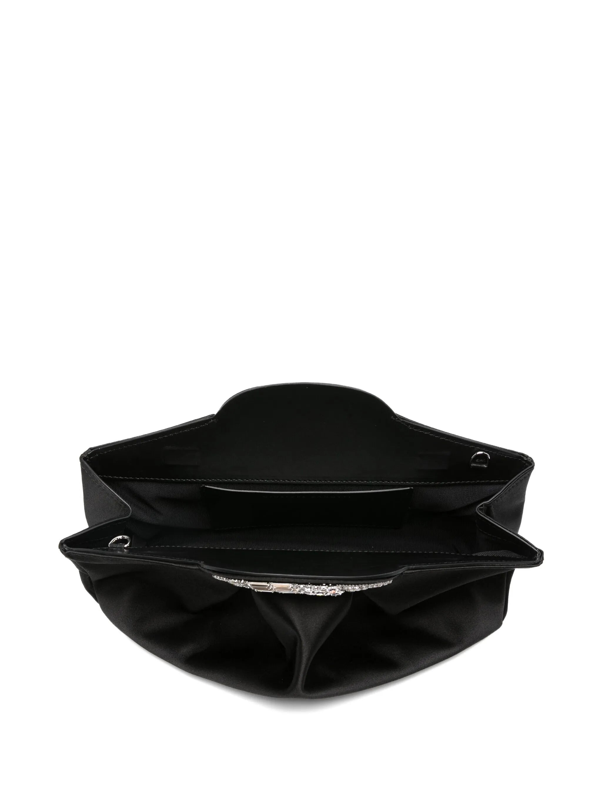 Giuseppe Zanotti Crystal-embellished Silk Clutch - 4