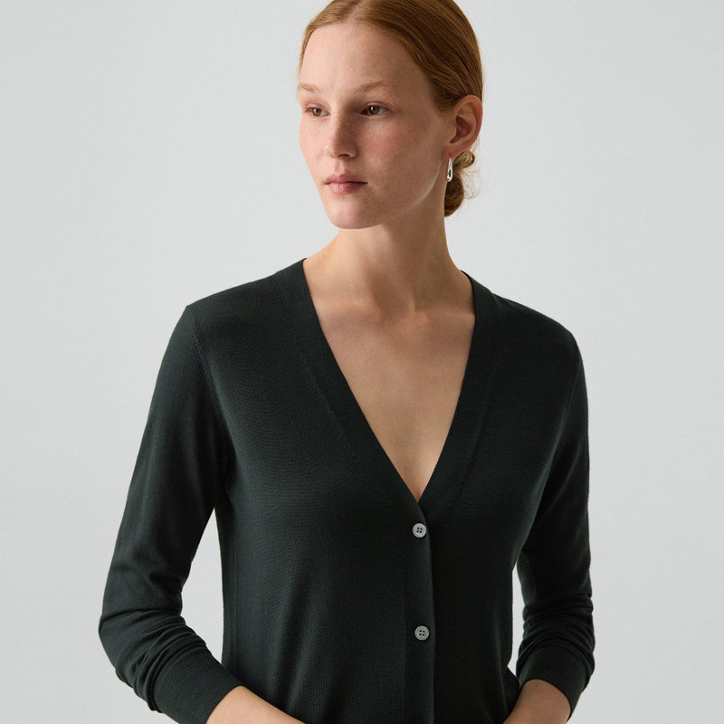 V-Neck Cardigan in Regal Wool 5