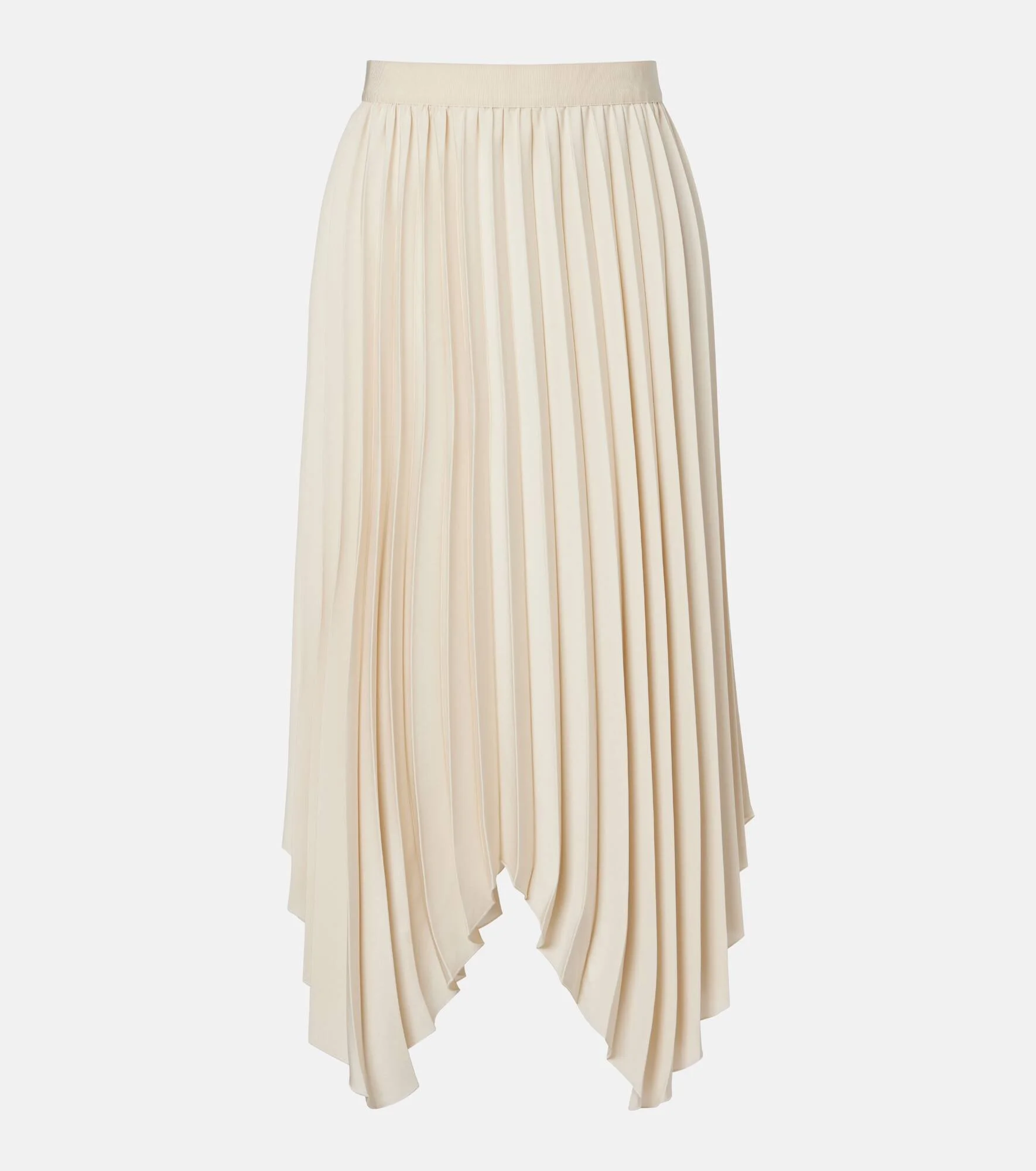 Felixa plissé crêpe midi skirt - 1