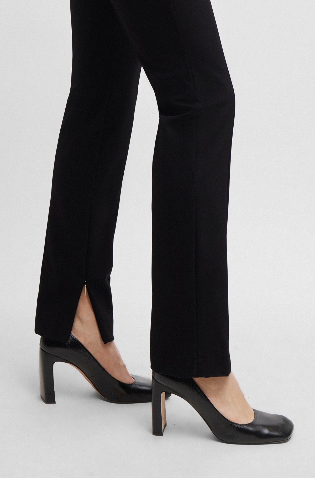EXTRA-SLIM-FIT TROUSERS IN PERFORMANCE-STRETCH FABRIC - 5