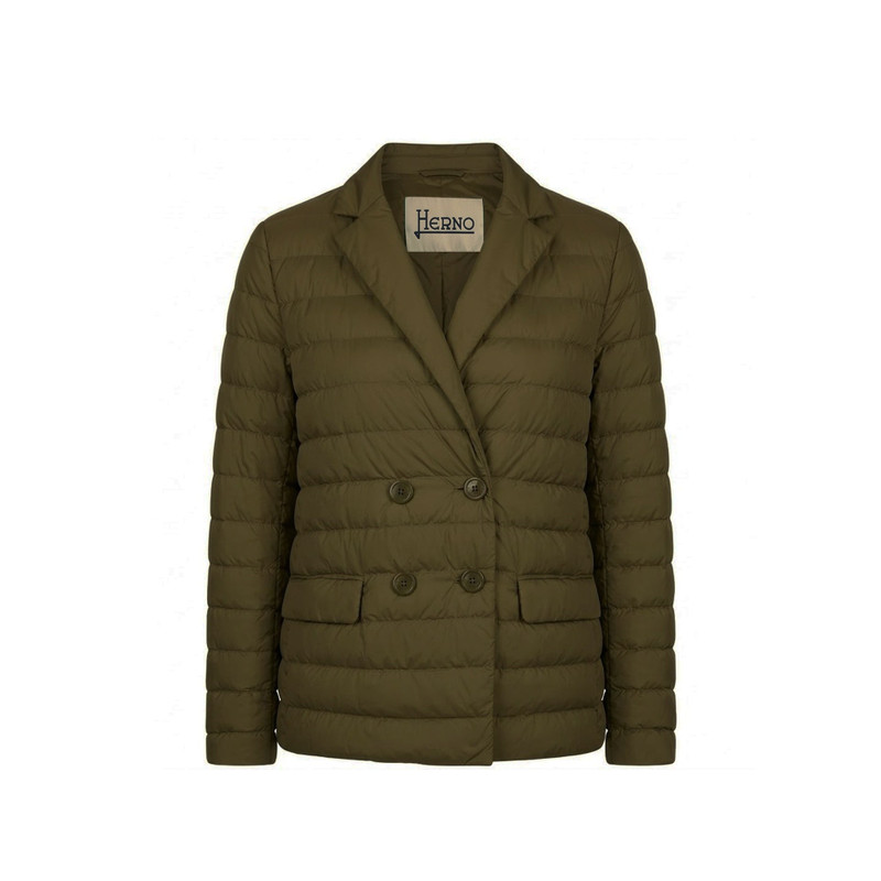 Herno Down Jacket Green Polyamide - 1