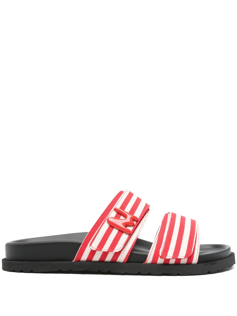 striped canvas slides 1