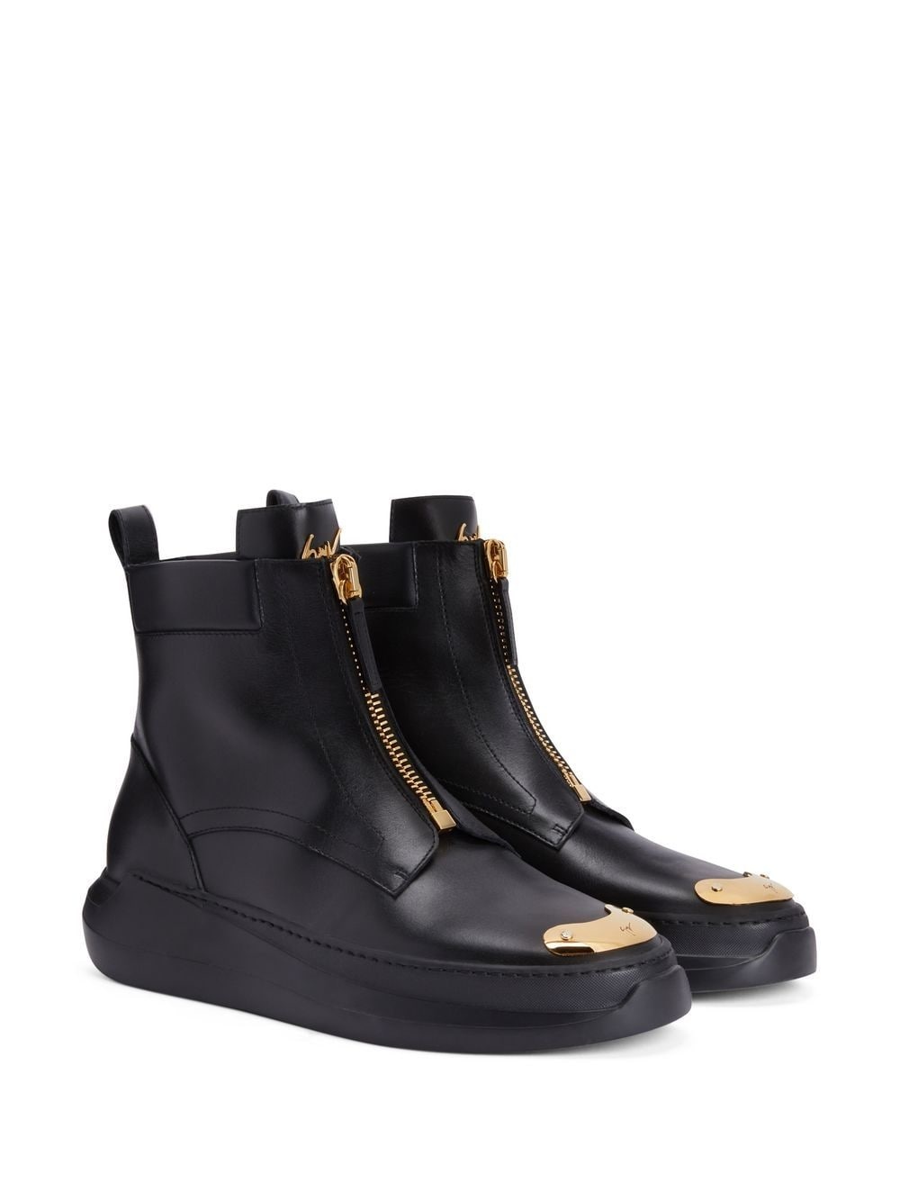 Denoel zip ankle boots - 2