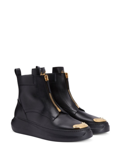 Giuseppe Zanotti Denoel zip ankle boots outlook