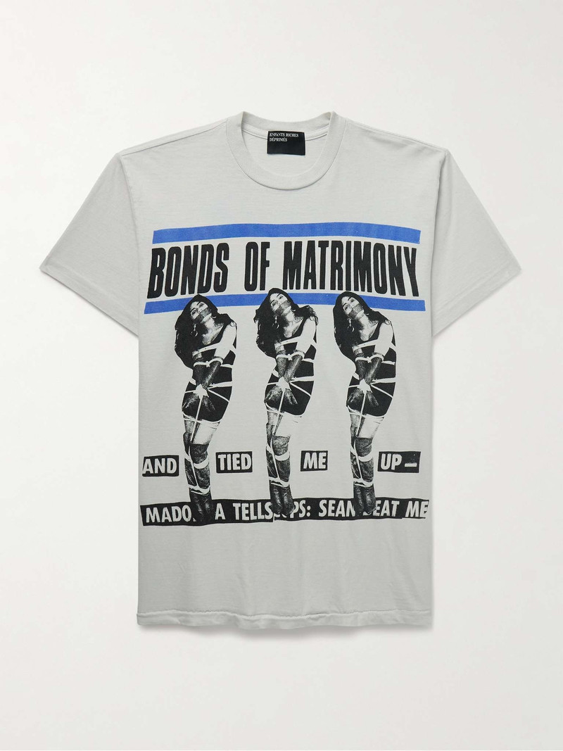 Bonds Of Matrimony Printed Cotton-Jersey T-Shirt 1