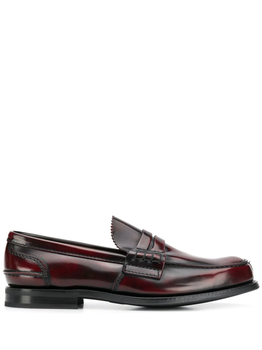 pinked Tundbridge loafers - 1