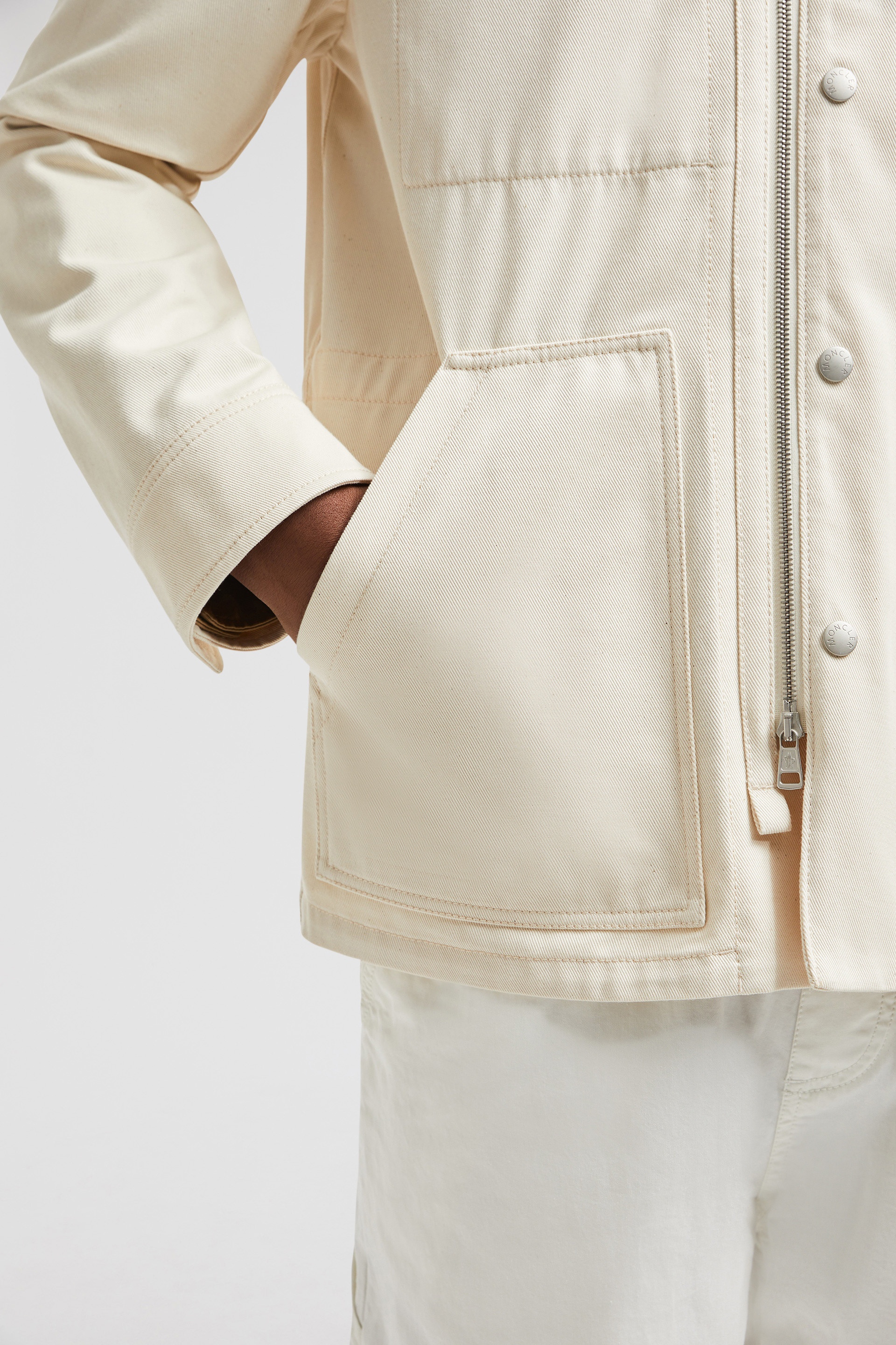 Guerledan Hooded Cotton Shirt Jacket - 8